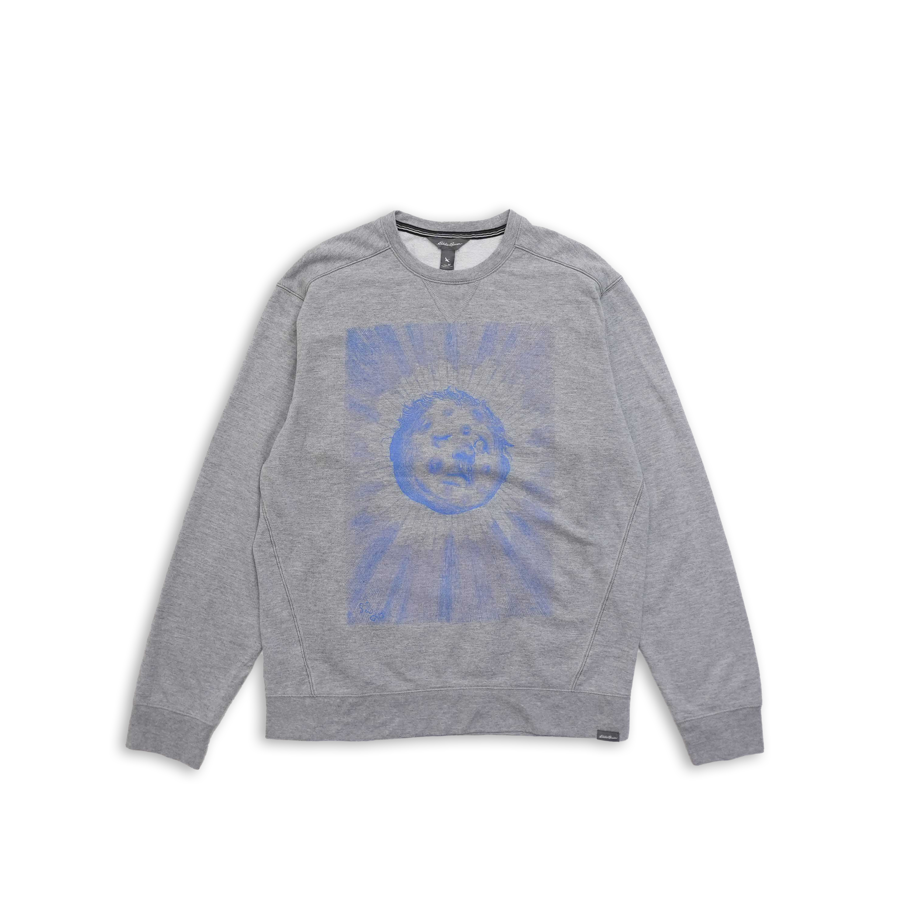 graphic sweat light gray size M