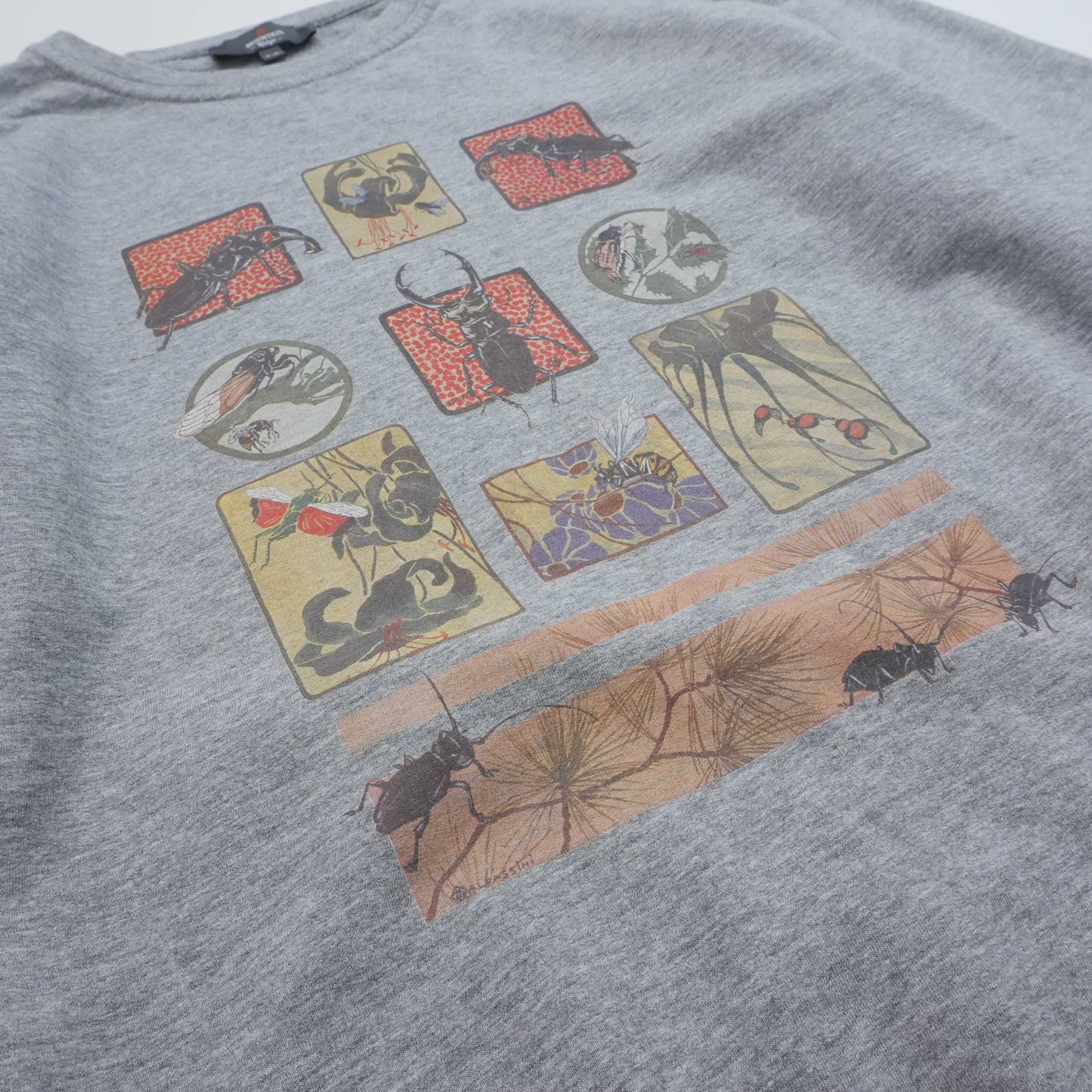 insect sweat light gray size S