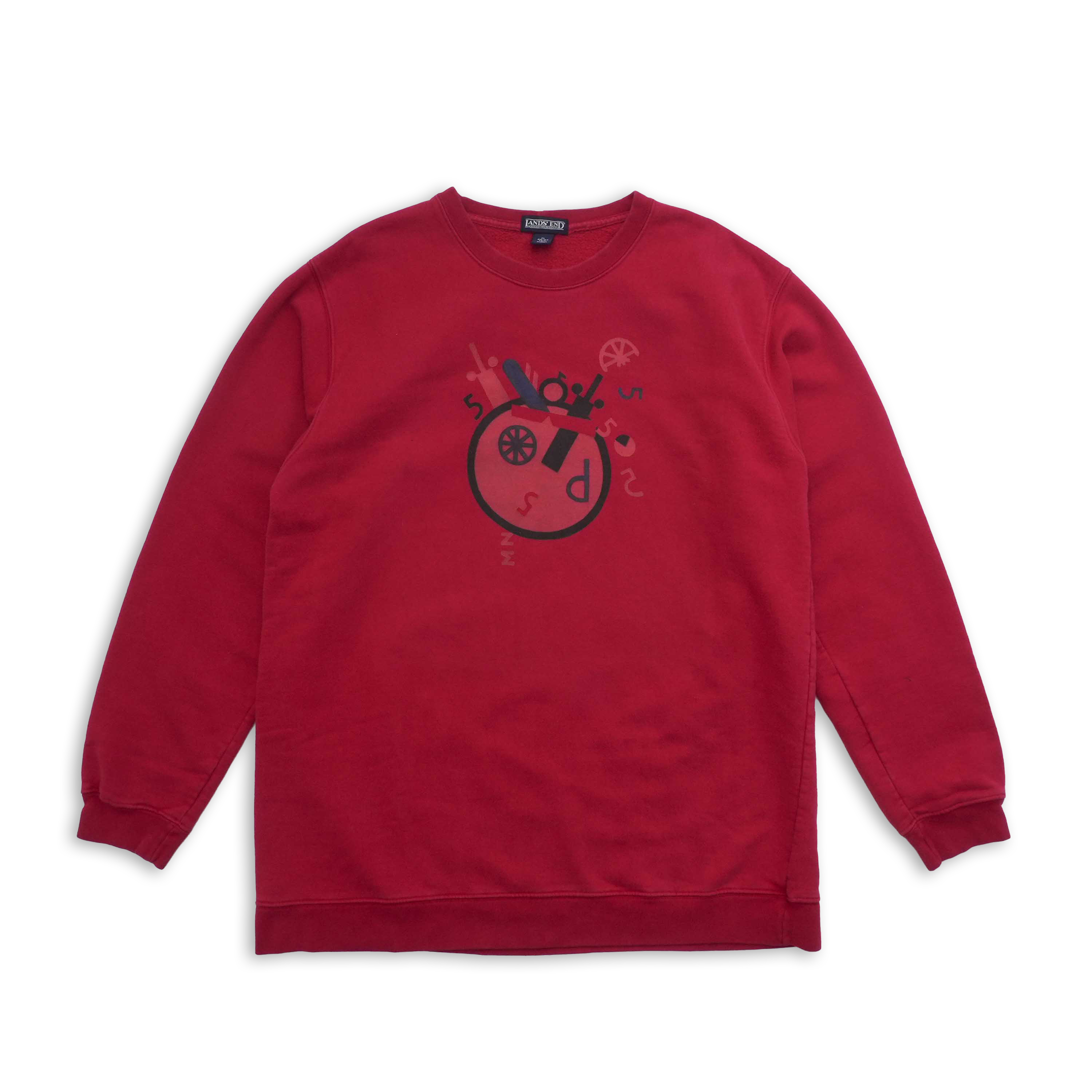 graphic sweat red size XL