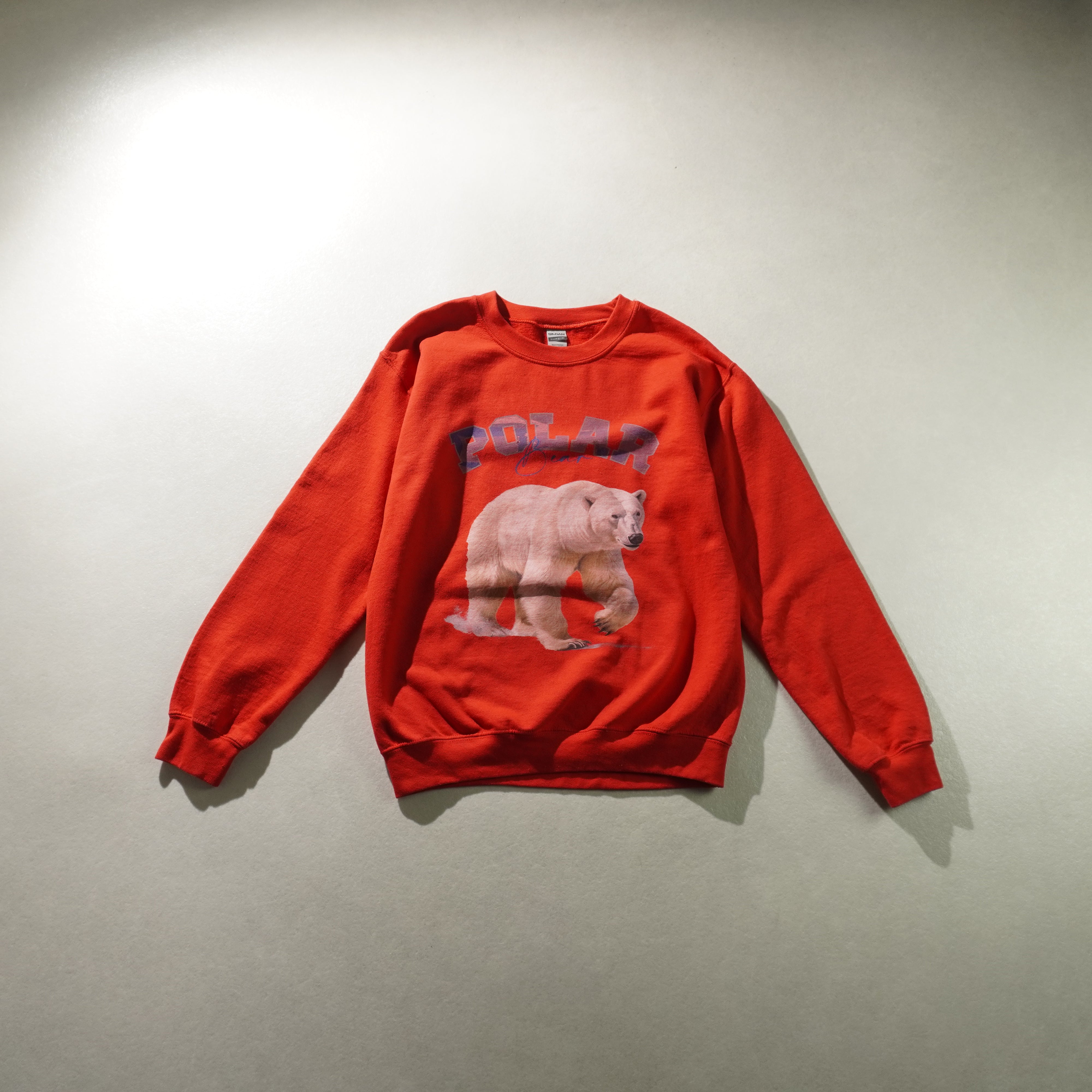 polar bear sweat red size S