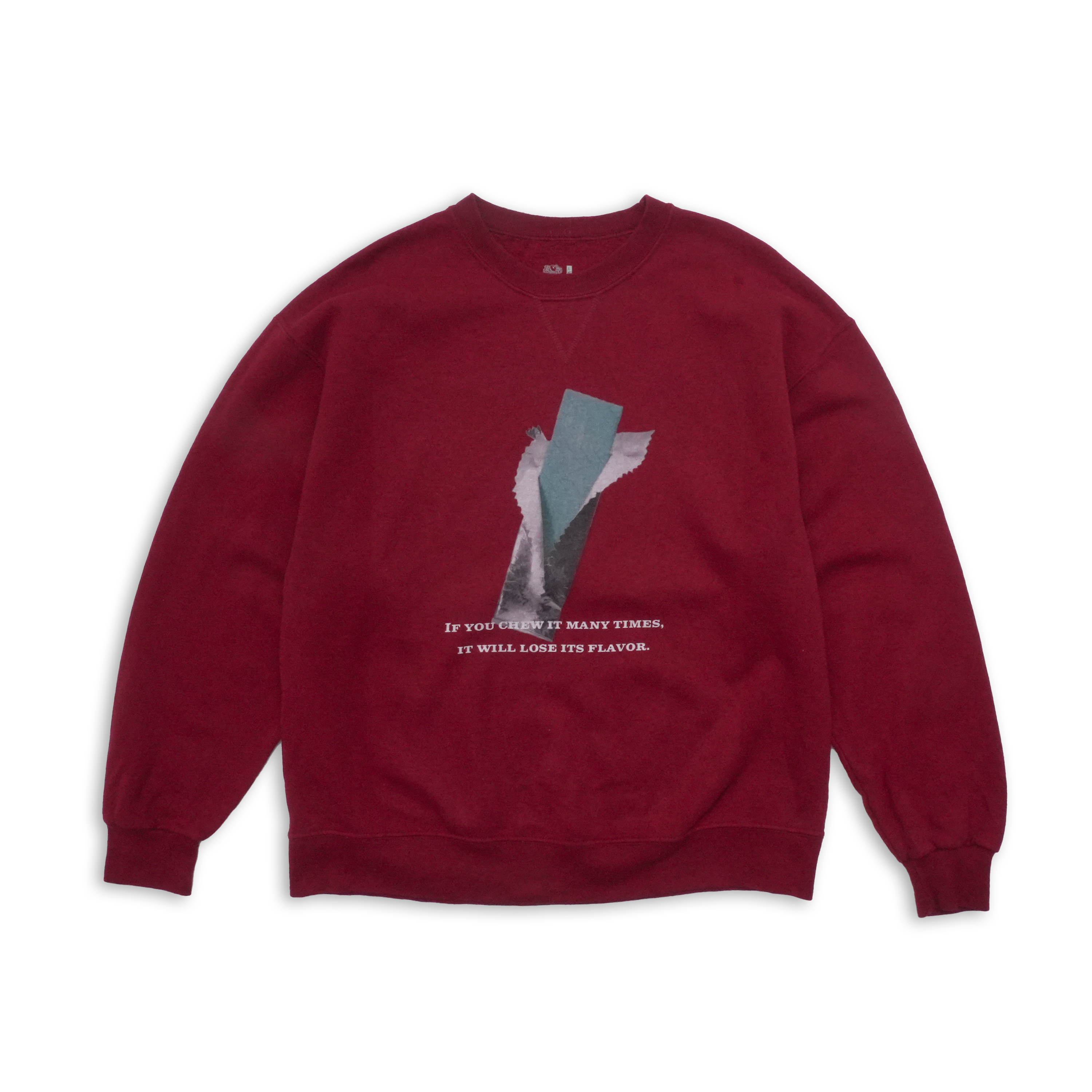 chewing gum sweat red size L