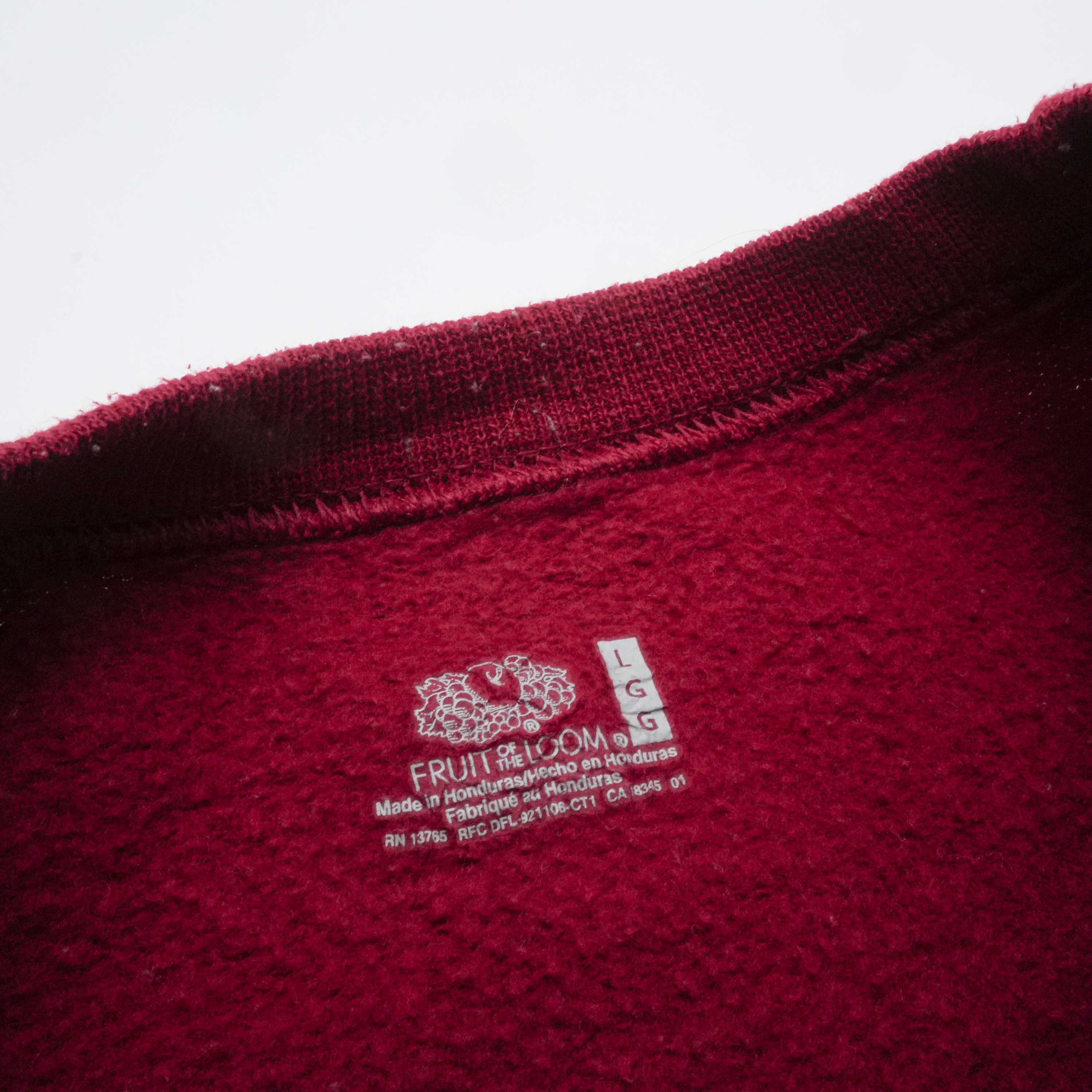 chewing gum sweat red size L