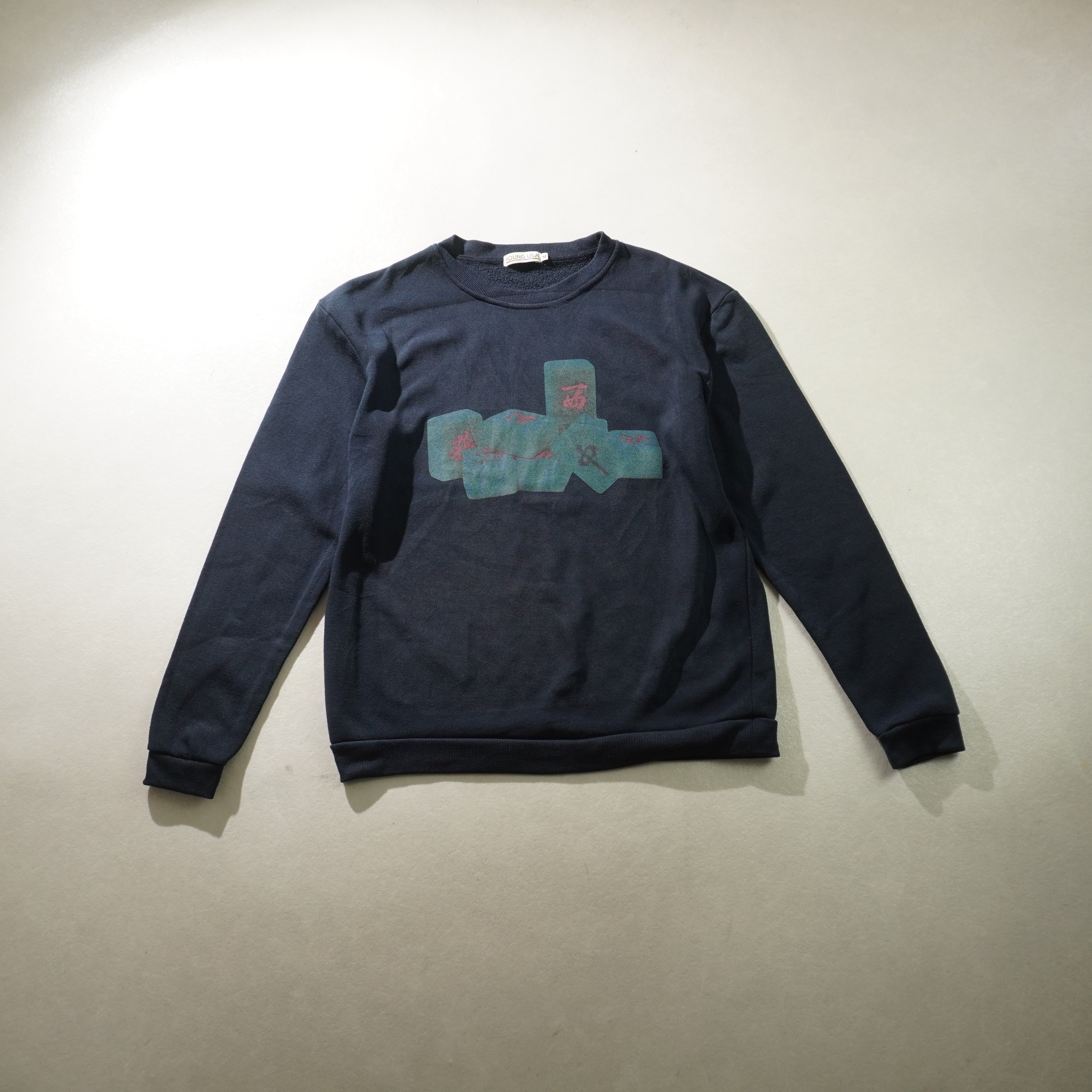 mahjong sweat navy size M