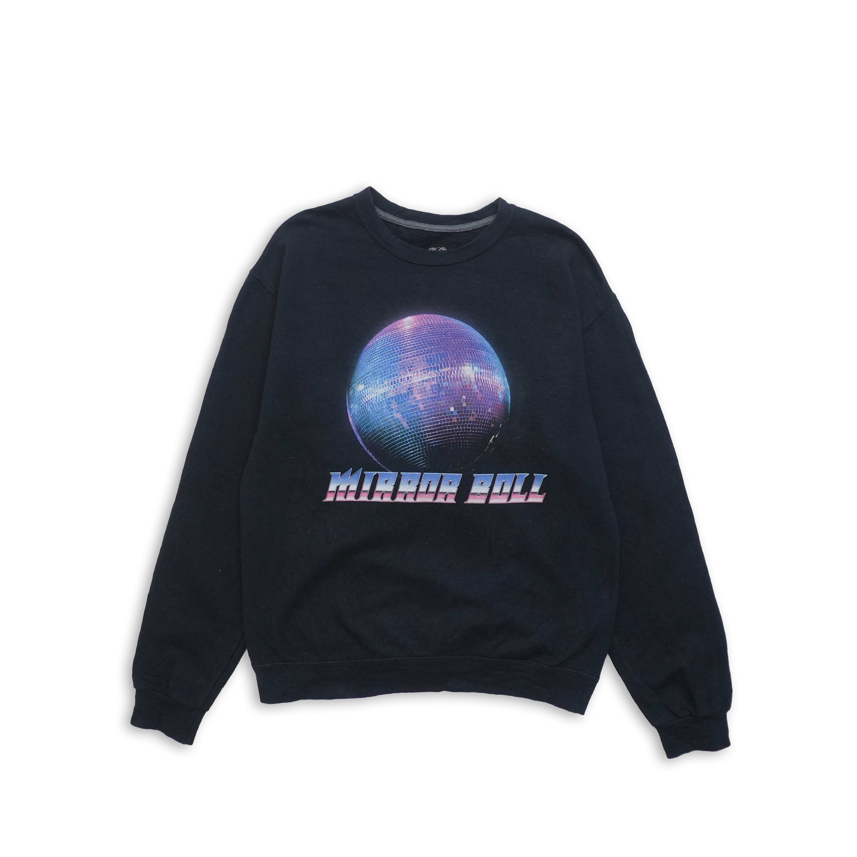 mirror ball sweat black size M