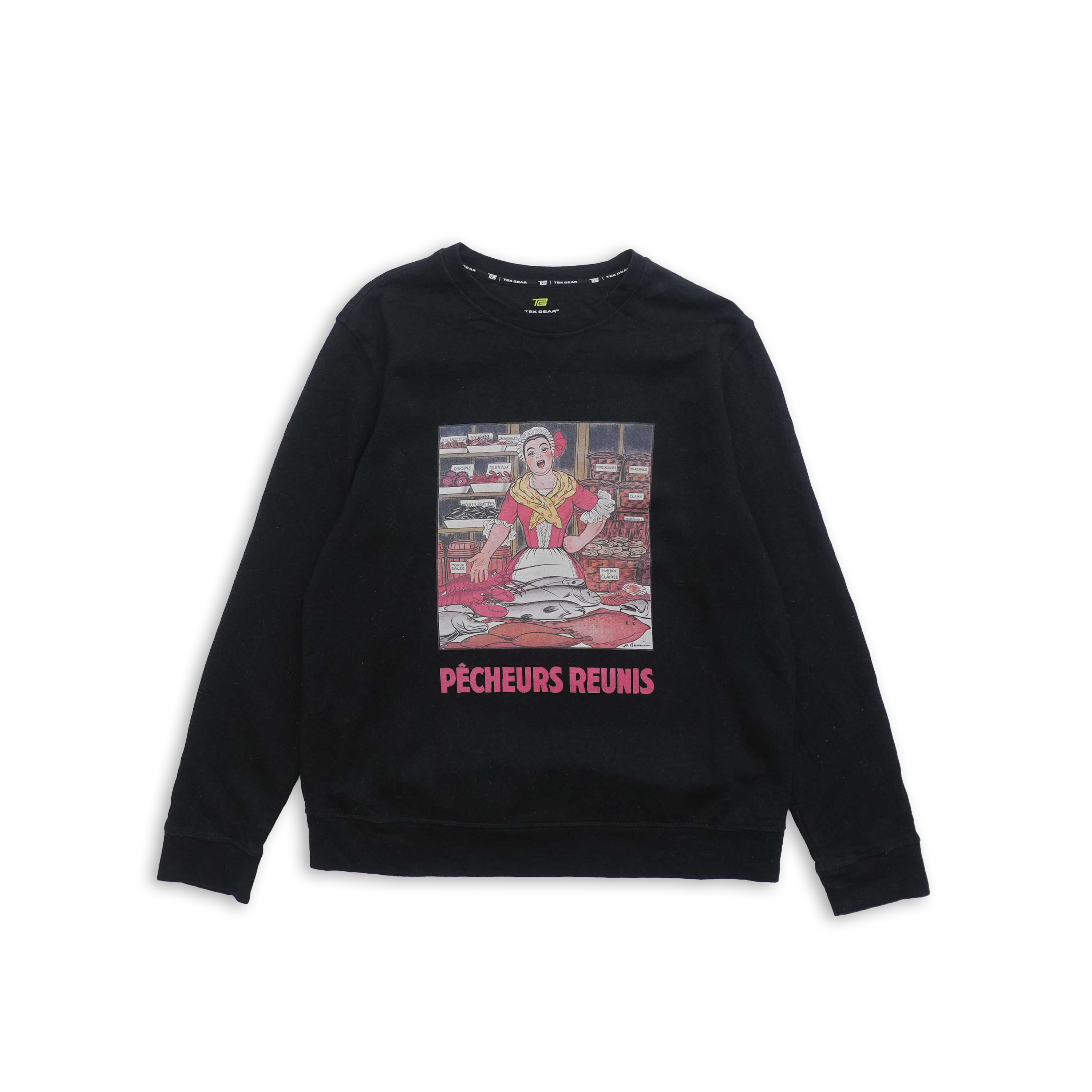 fish shop sweat black size L