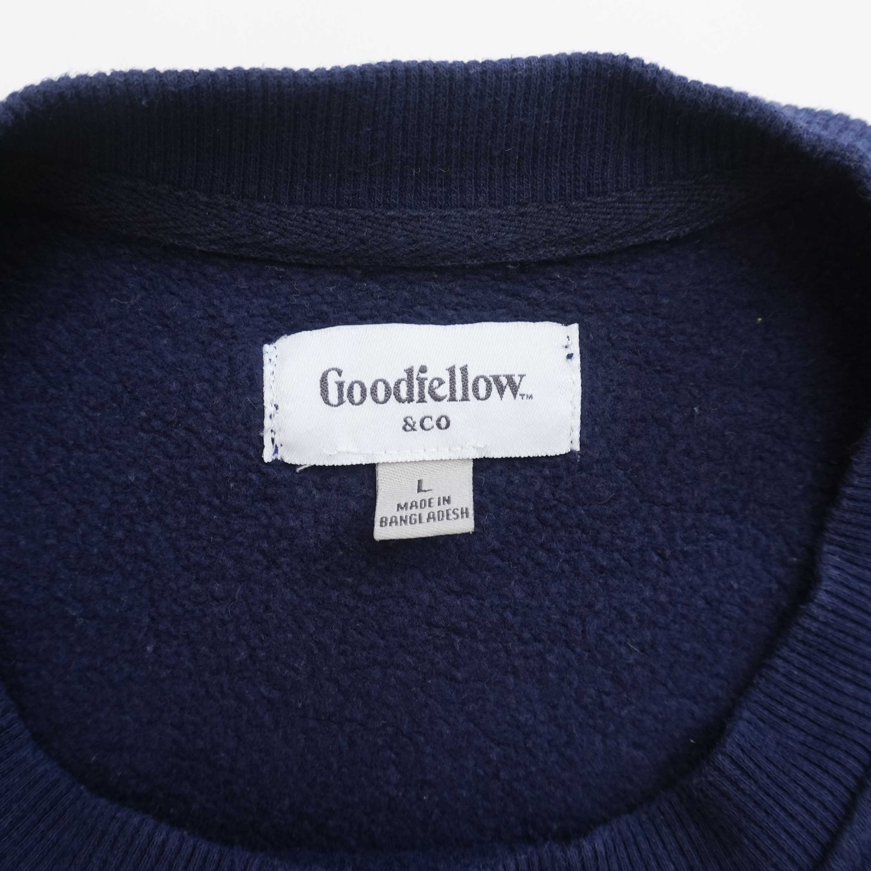 plant sweat navy size L