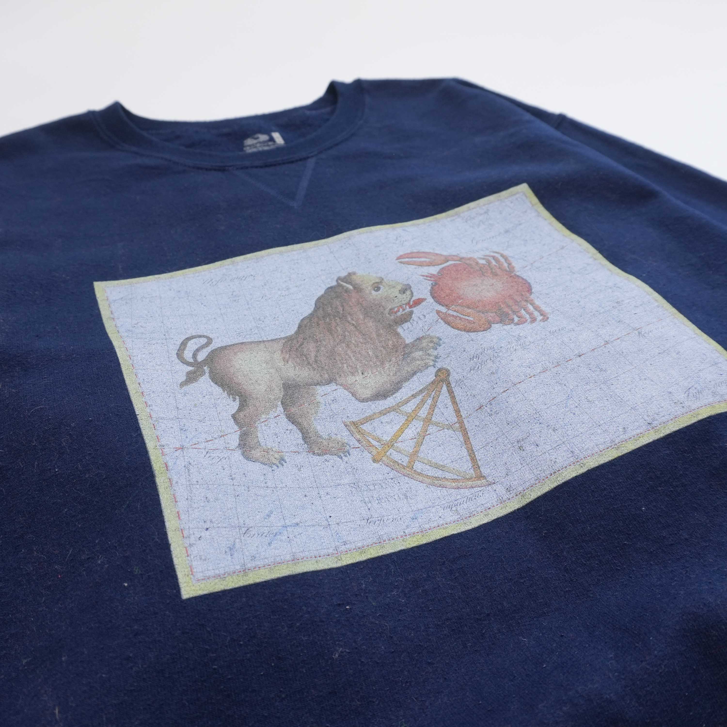 constellation sweat navy size L
