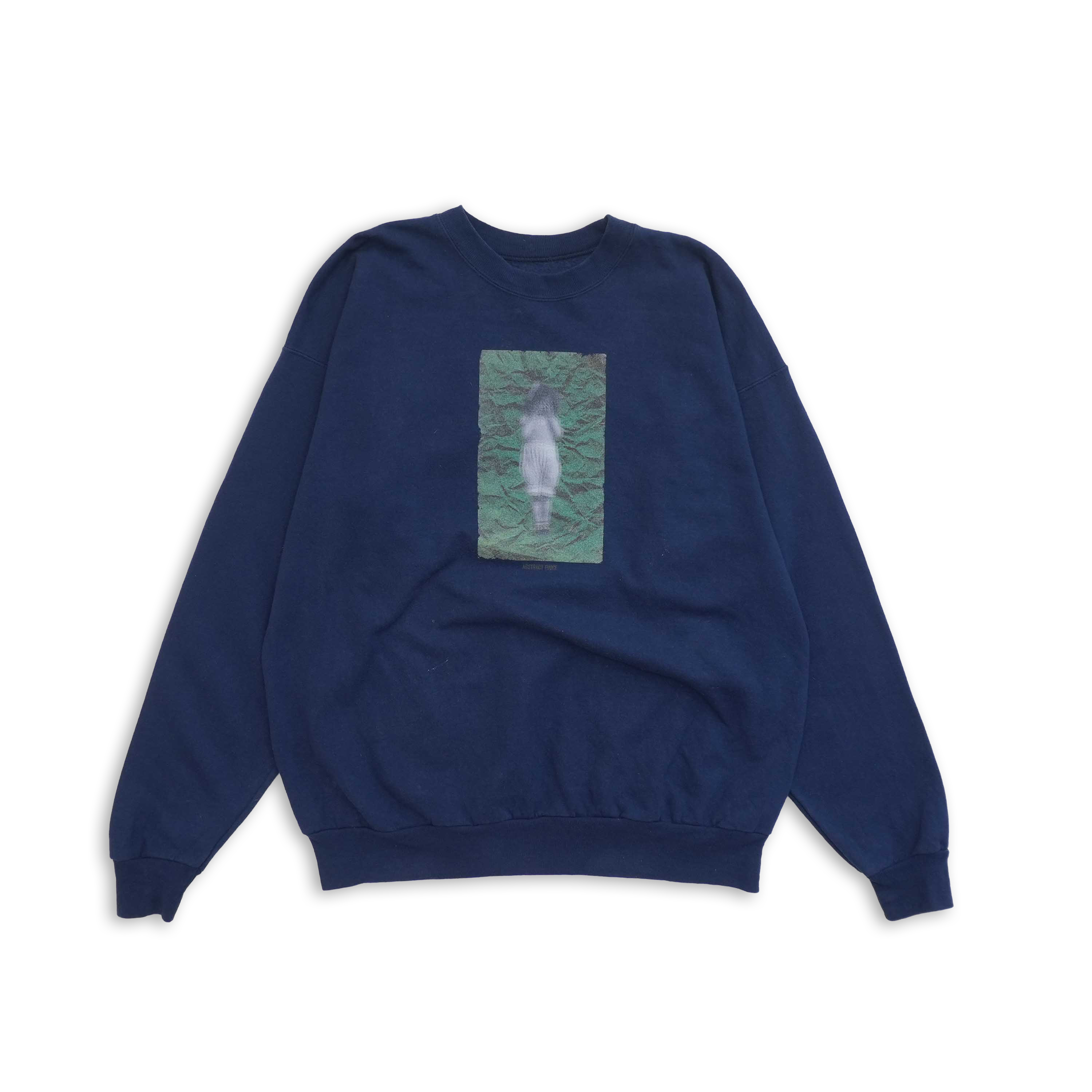 girl sweat navy size L