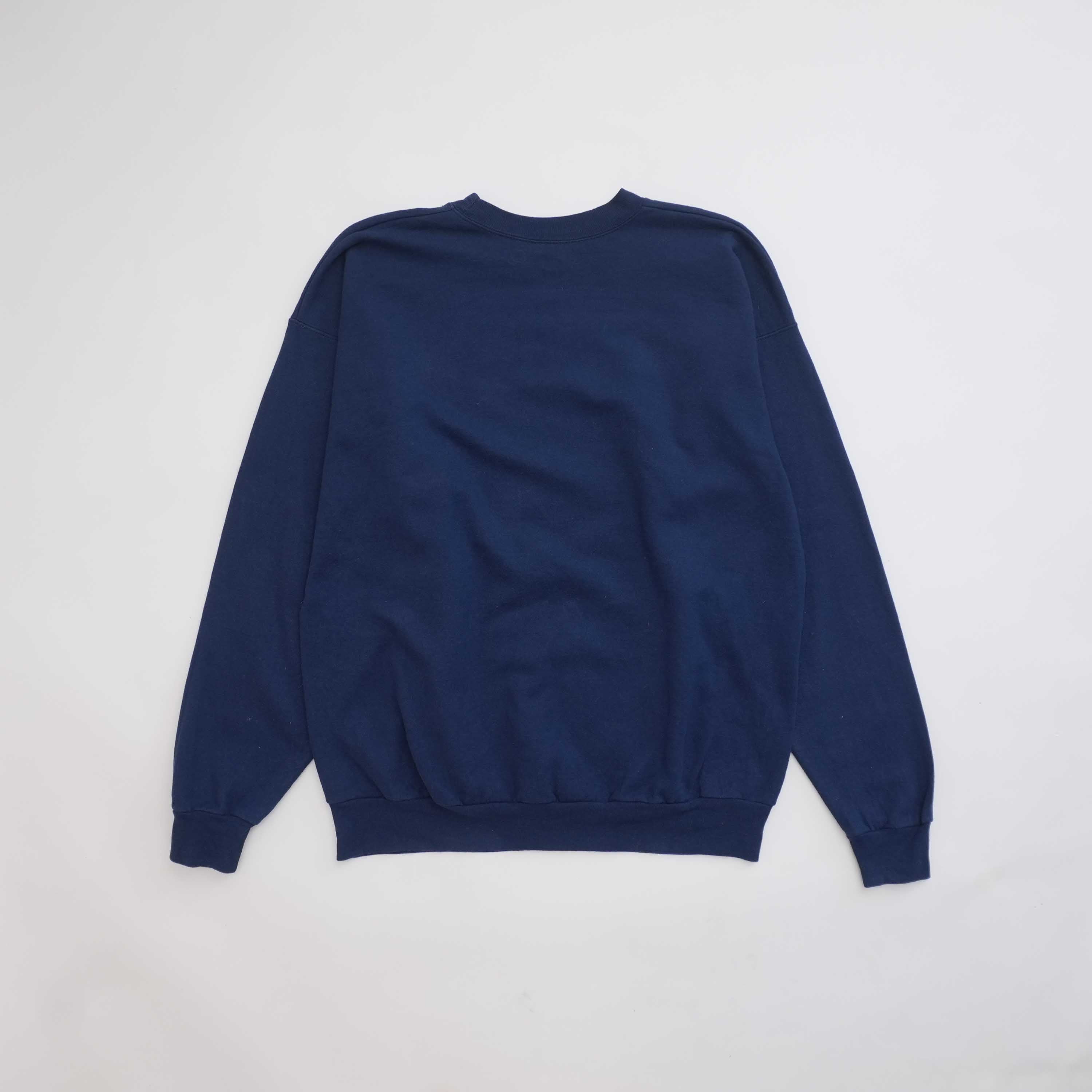 girl sweat navy size L