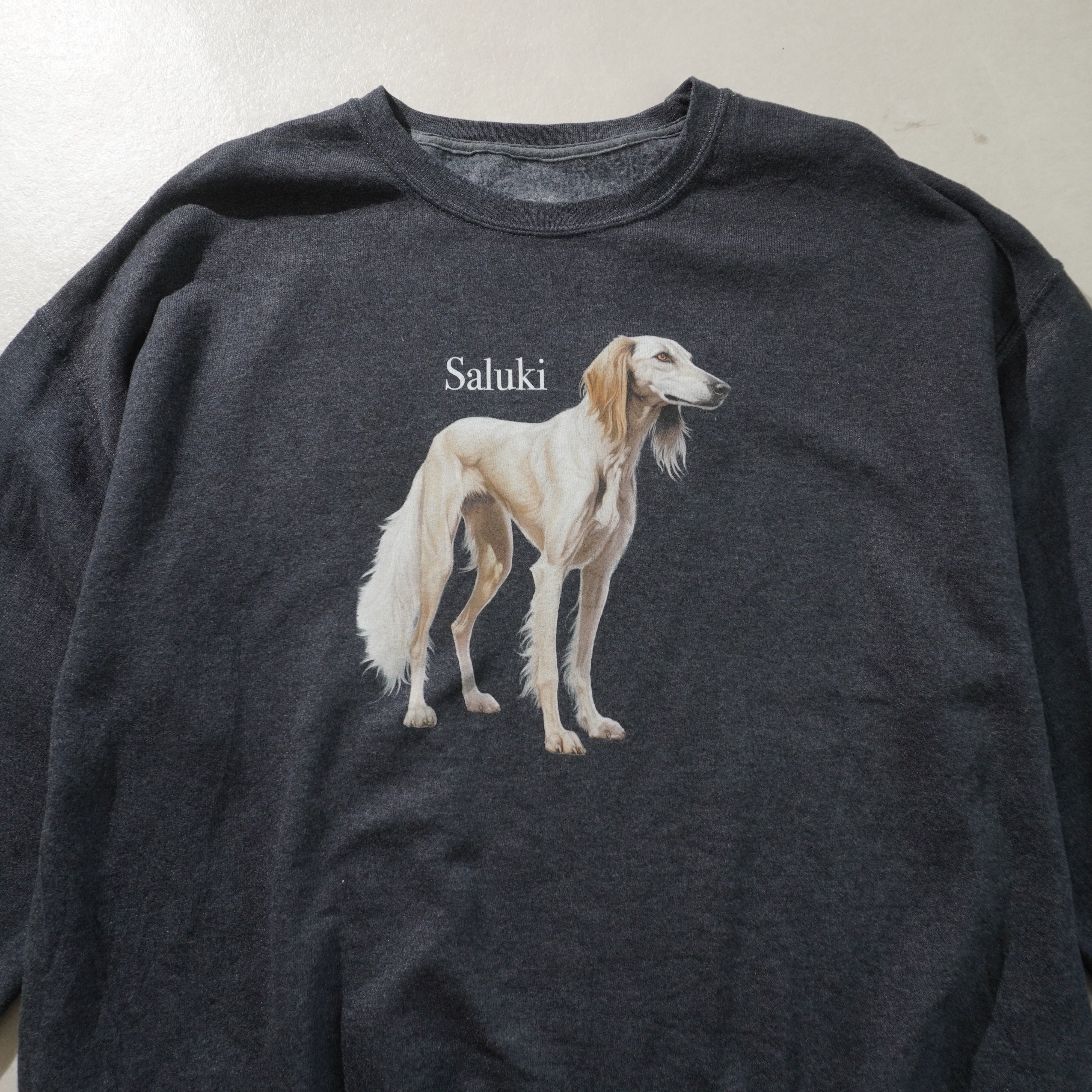 saluki sweat gray size XL