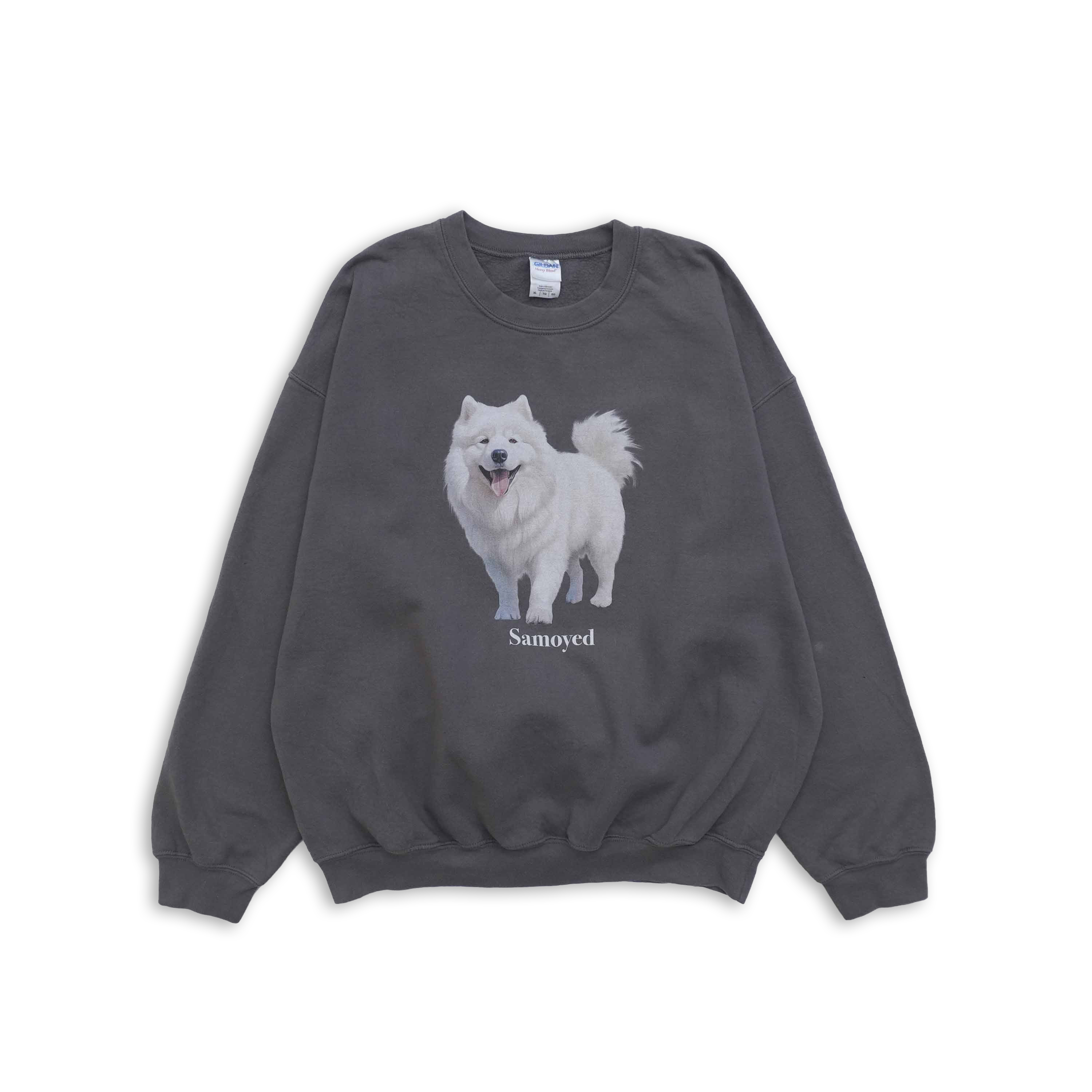 samoyed sweat gray size XL