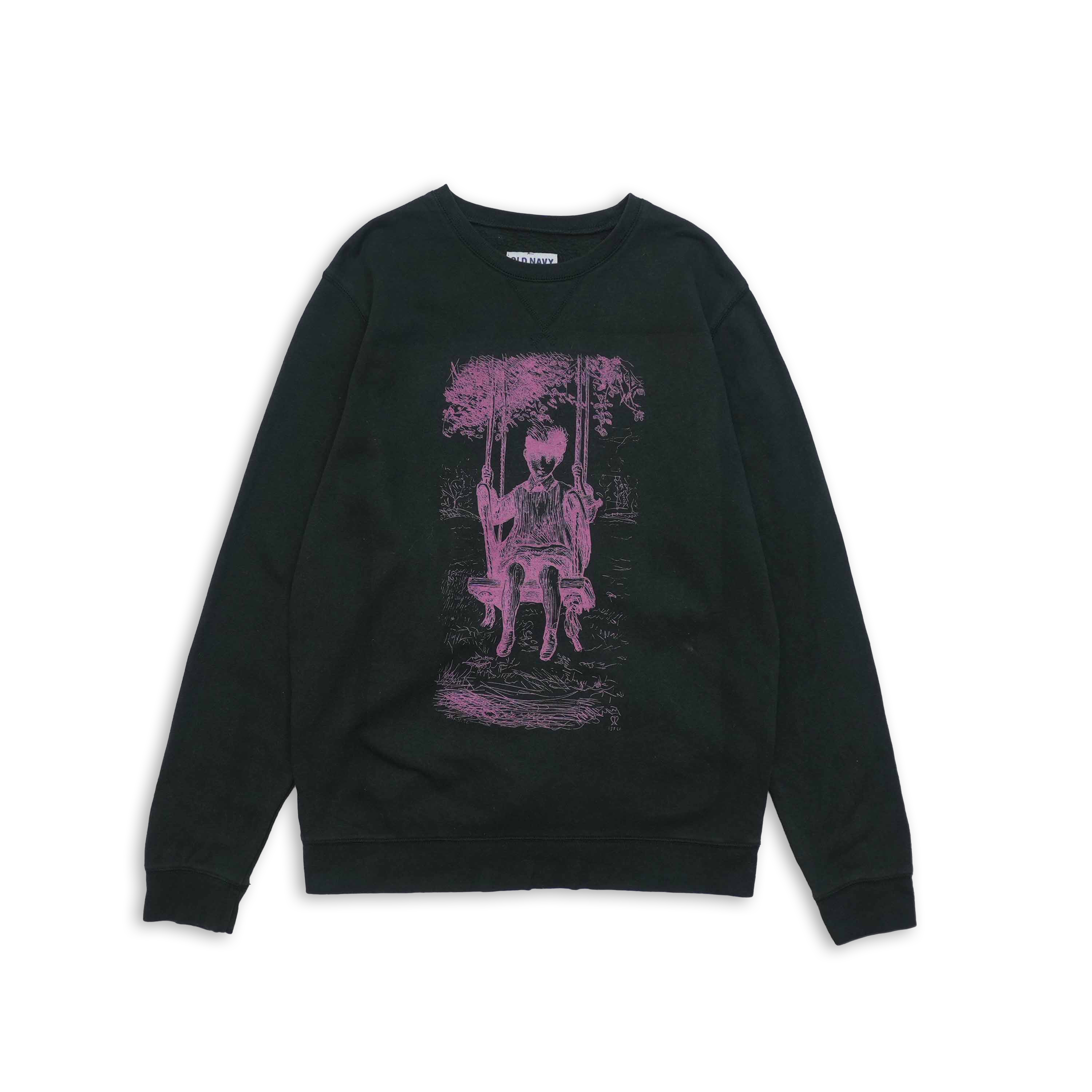 boy sweat moss green size L