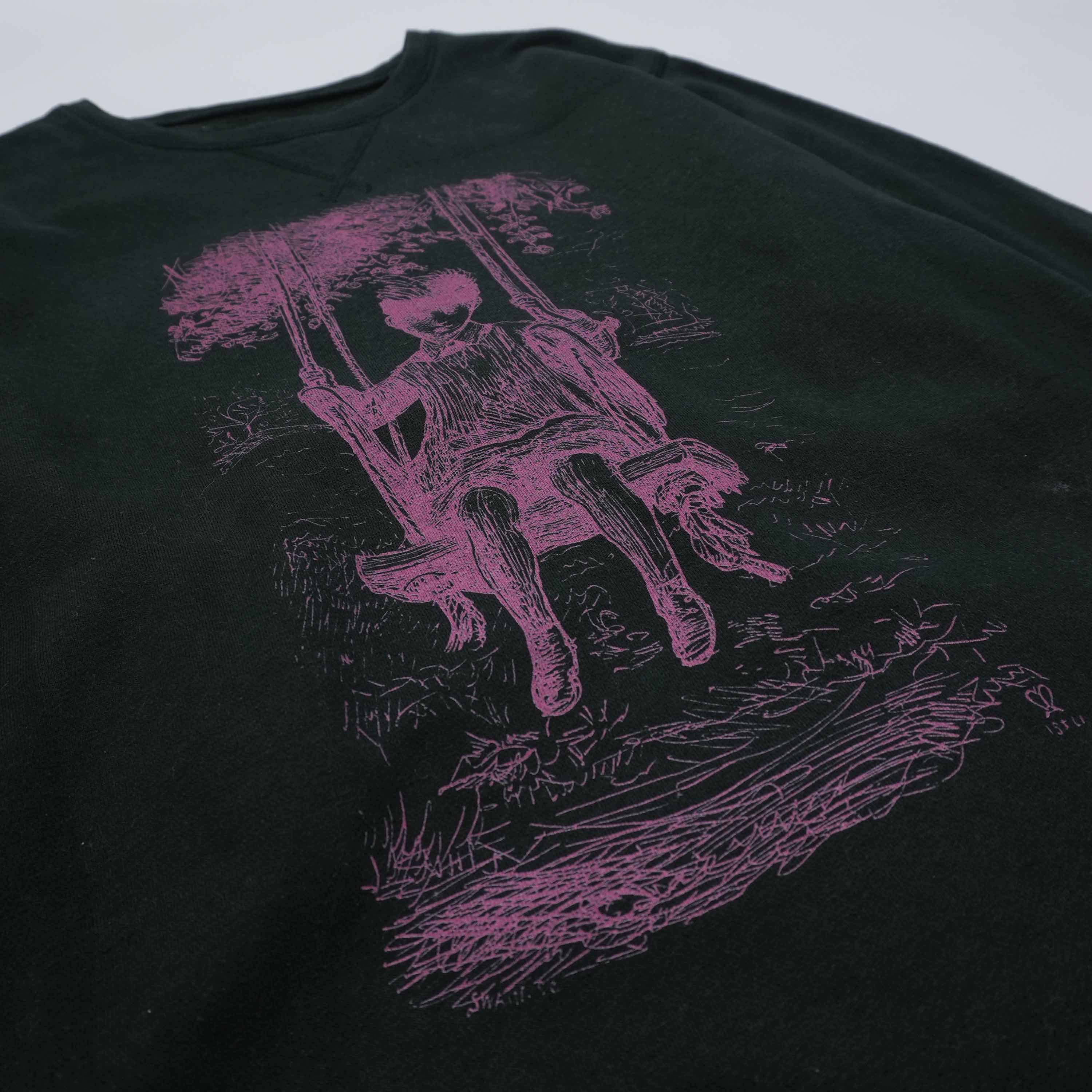 boy sweat moss green size L