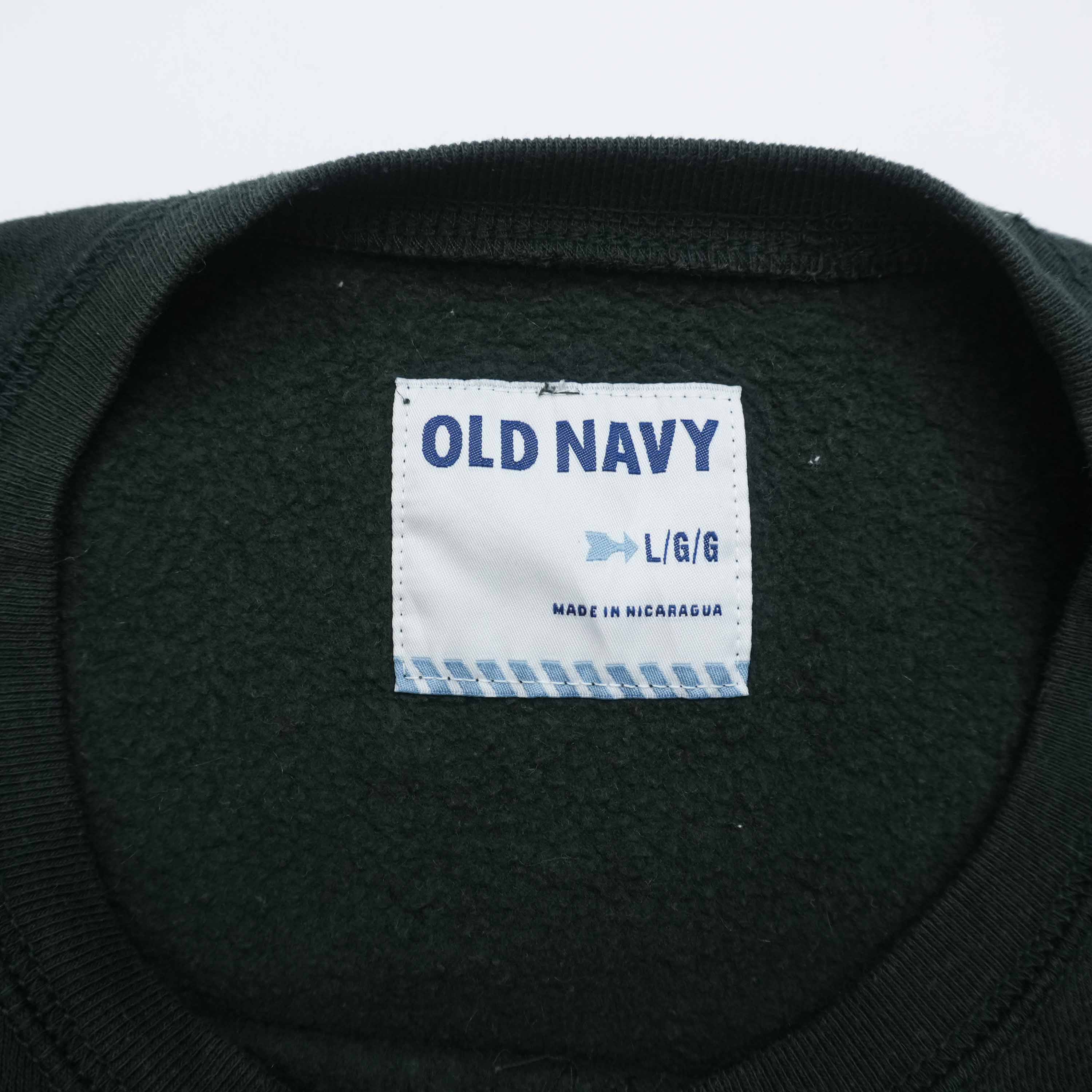 boy sweat moss green size L