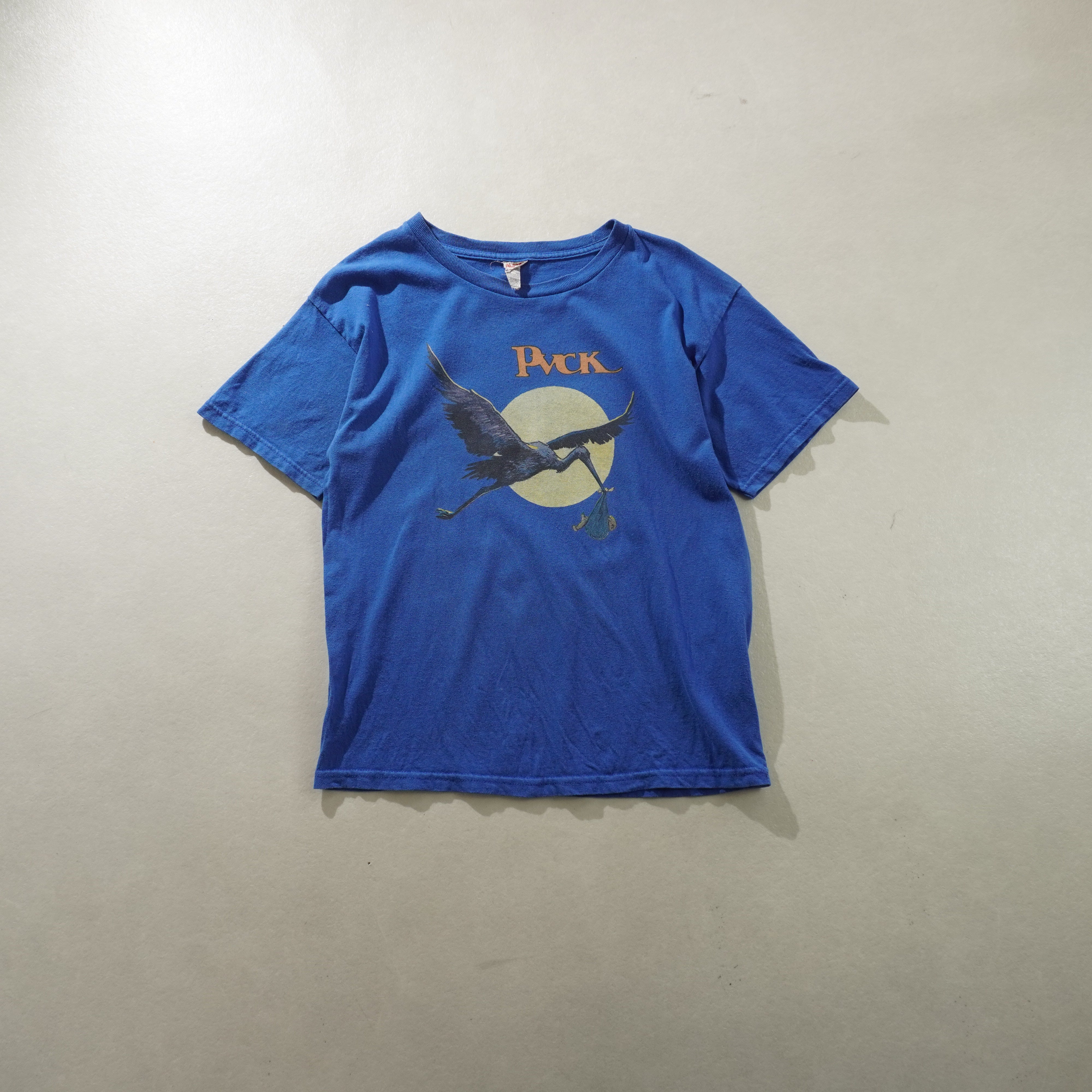 stork tee blue size XL