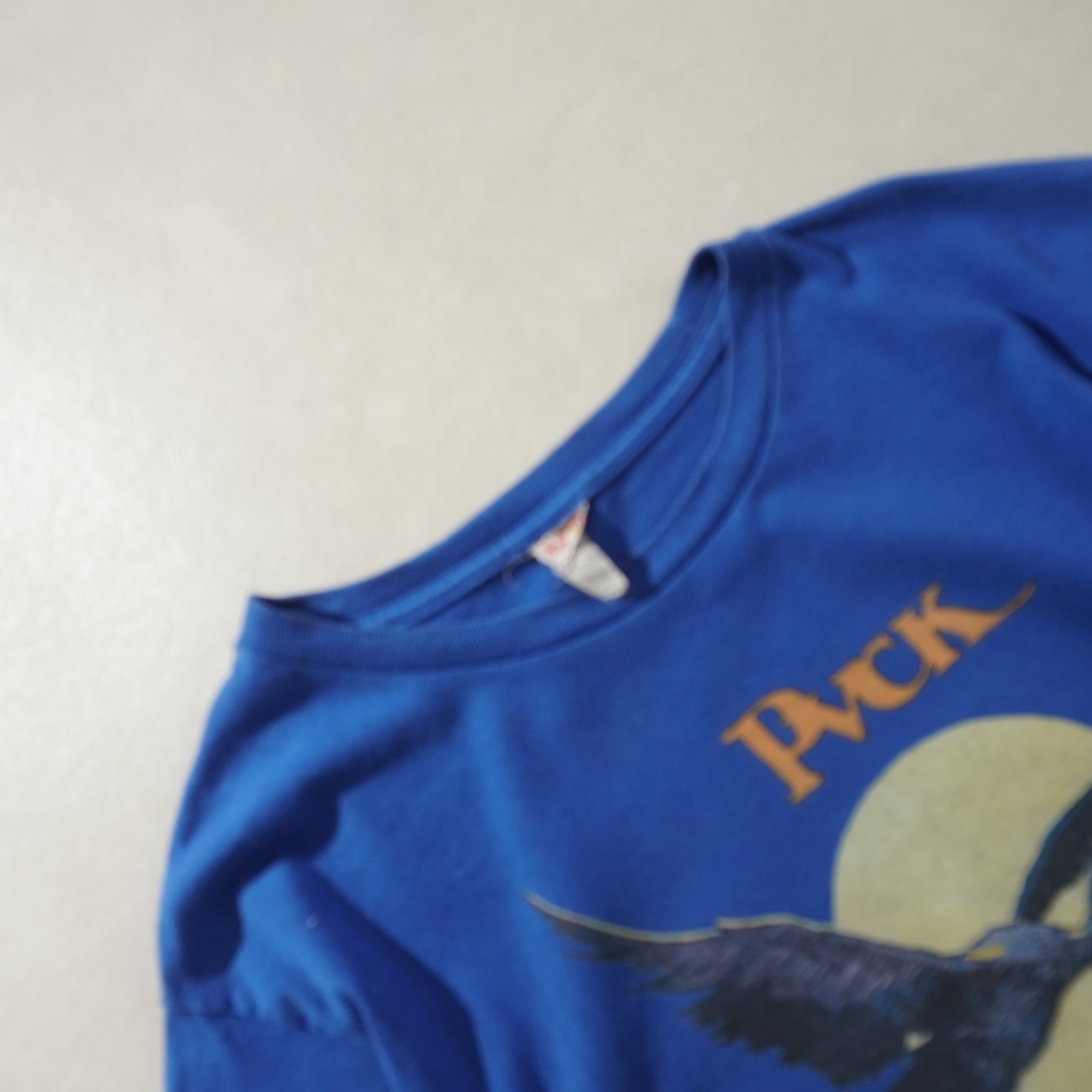 stork tee blue size XL