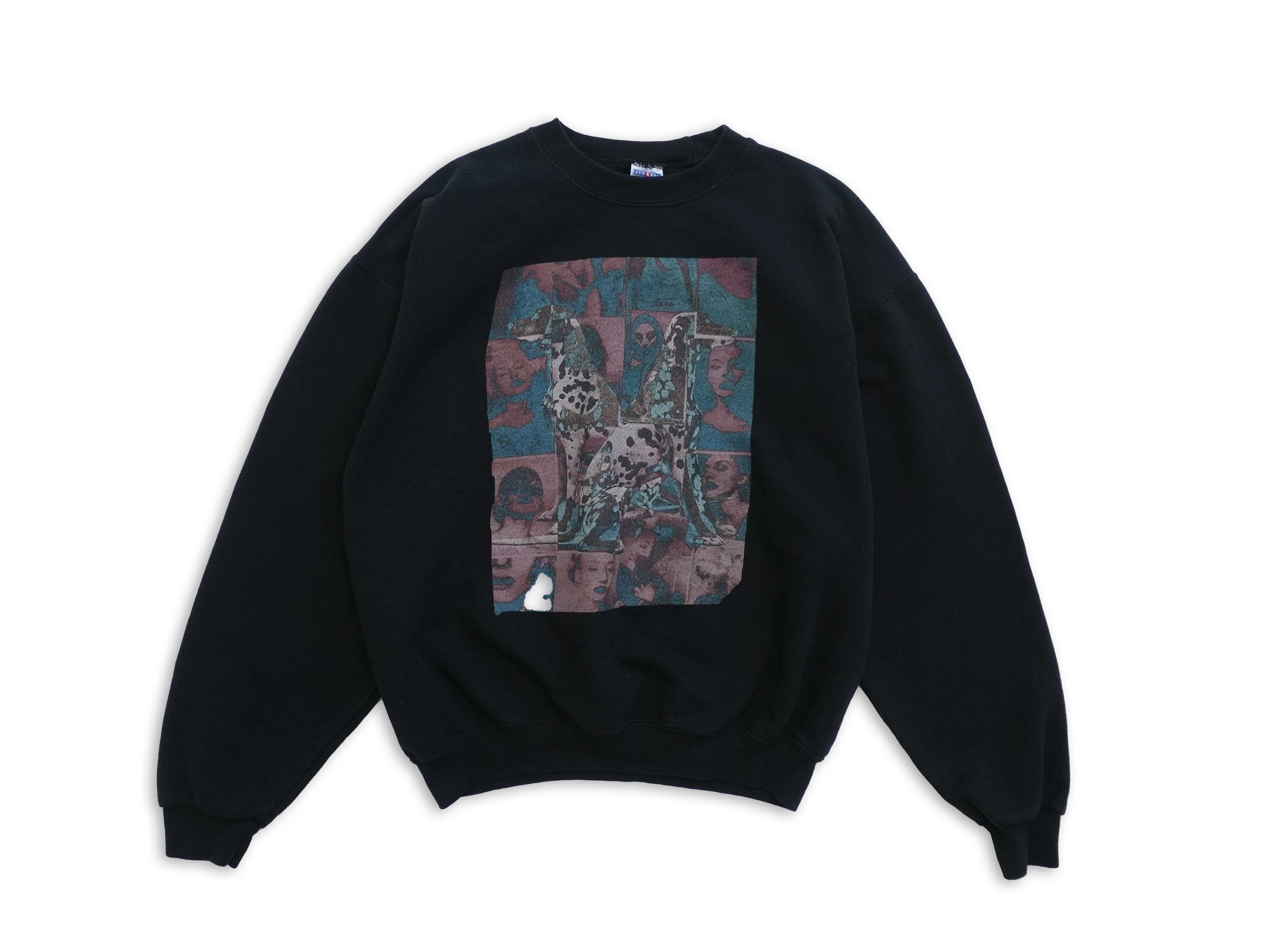 dalmatian sweat black size M
