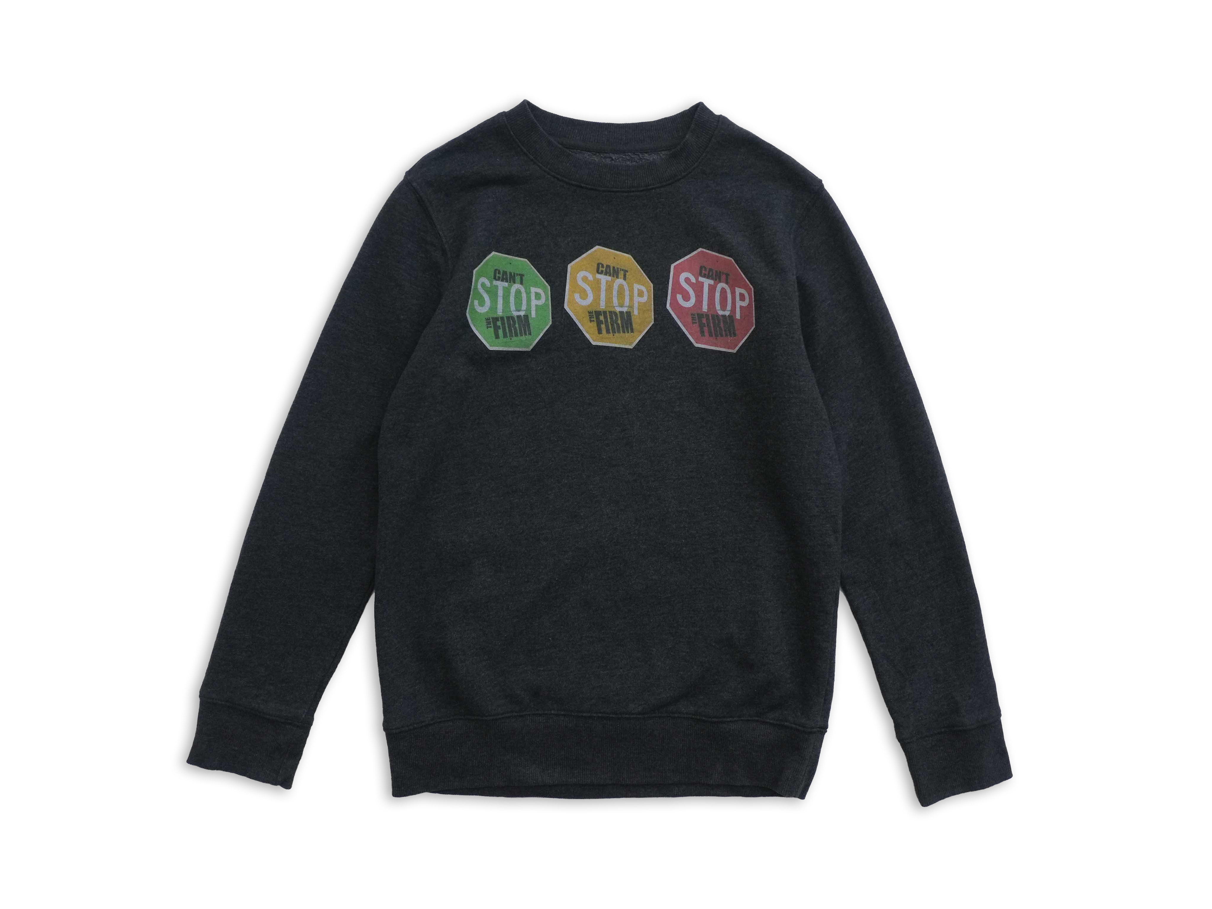 can't stop the firm sweat gray size M
