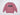 butterfly sweat pink size L