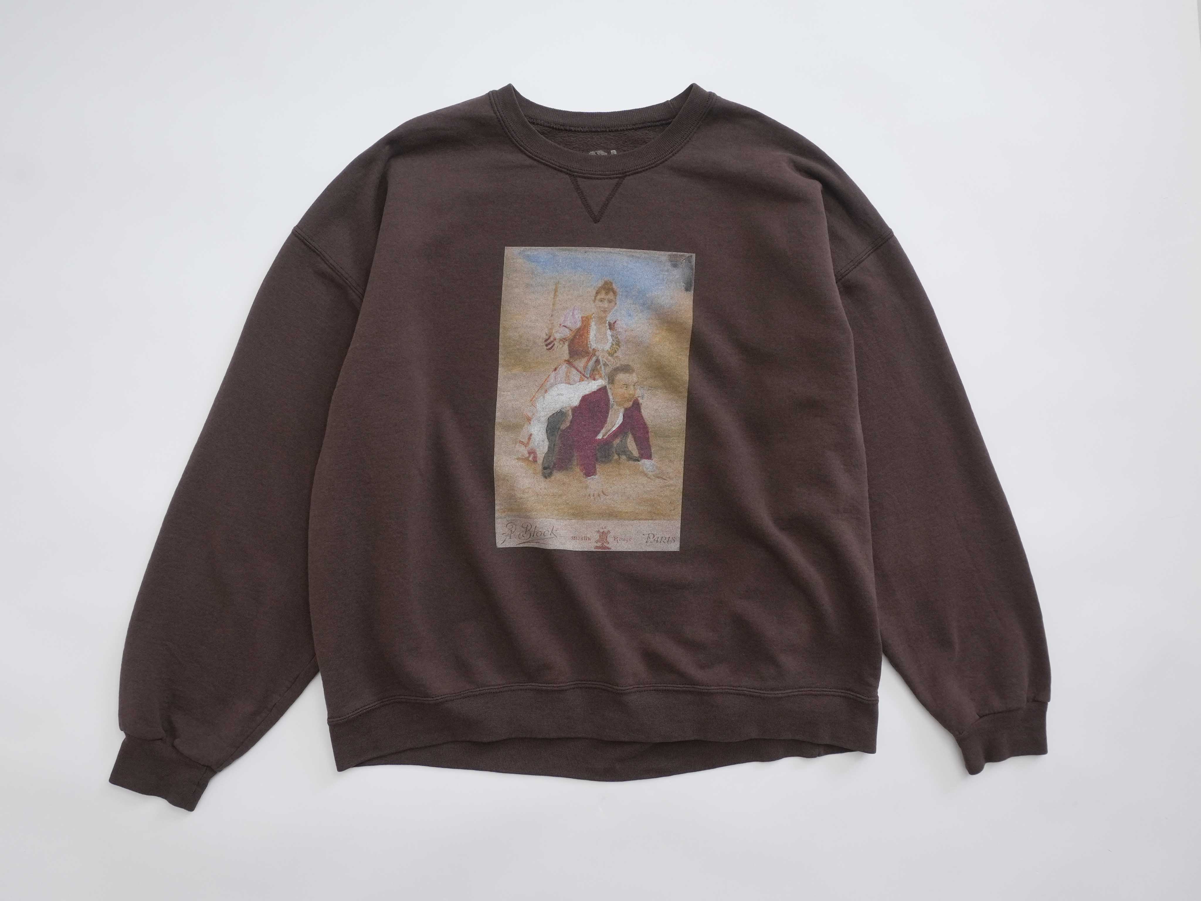princess & servant sweat brown size XL