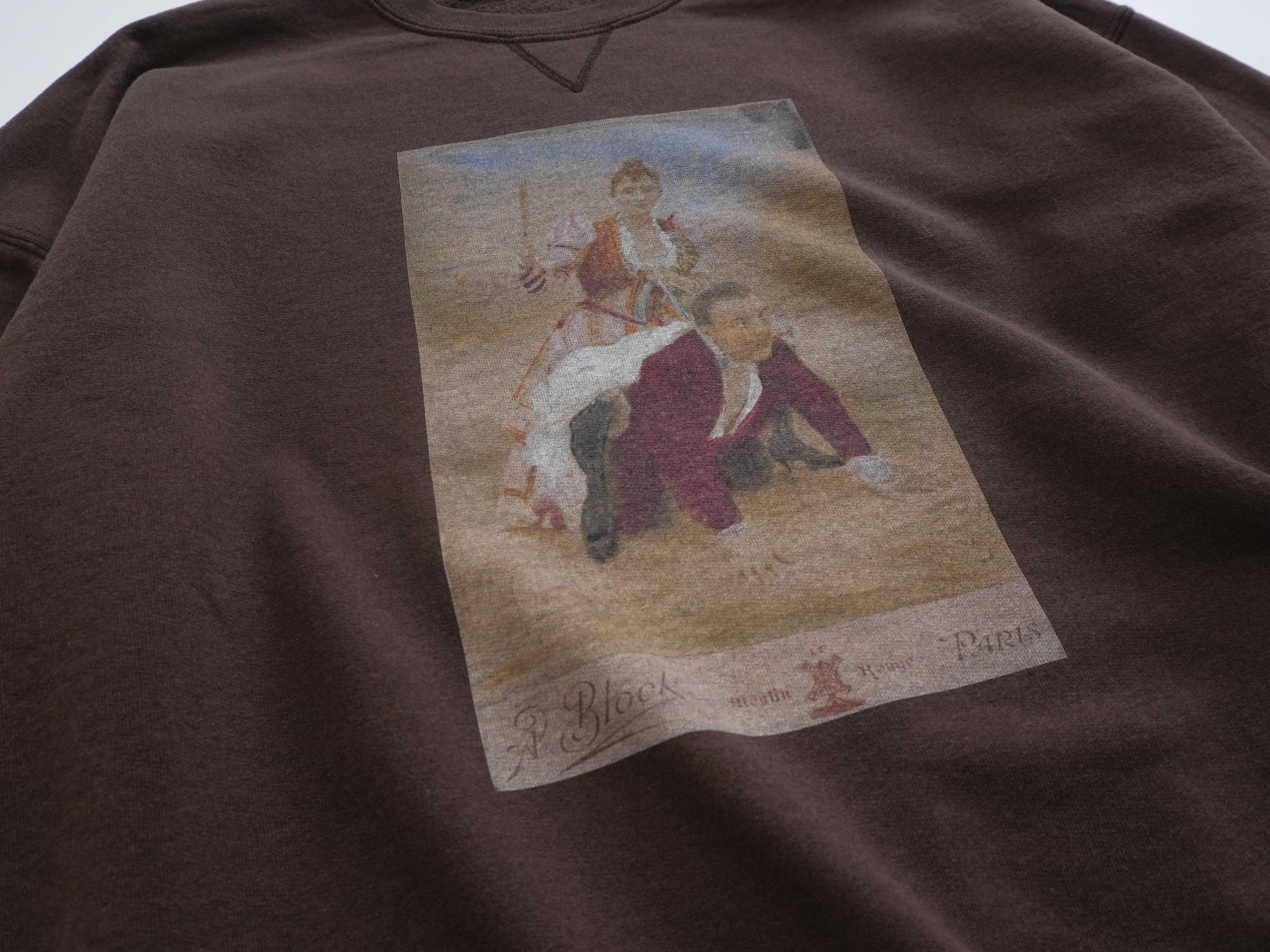 princess & servant sweat brown size XL