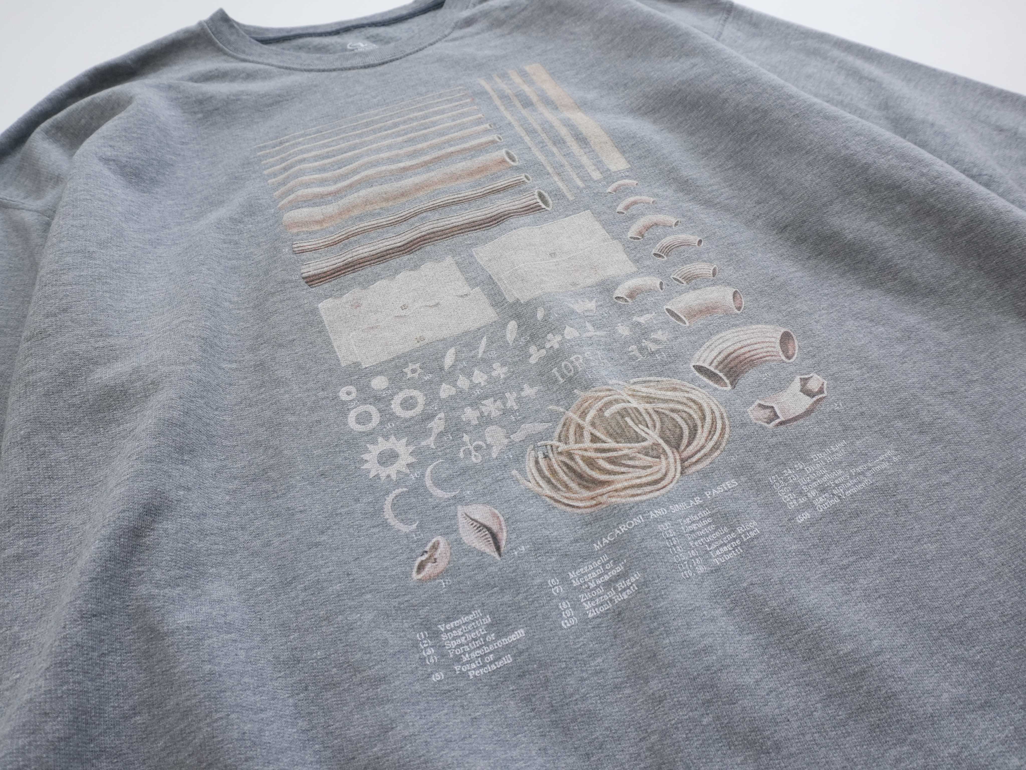 pasta sweat light gray size XL