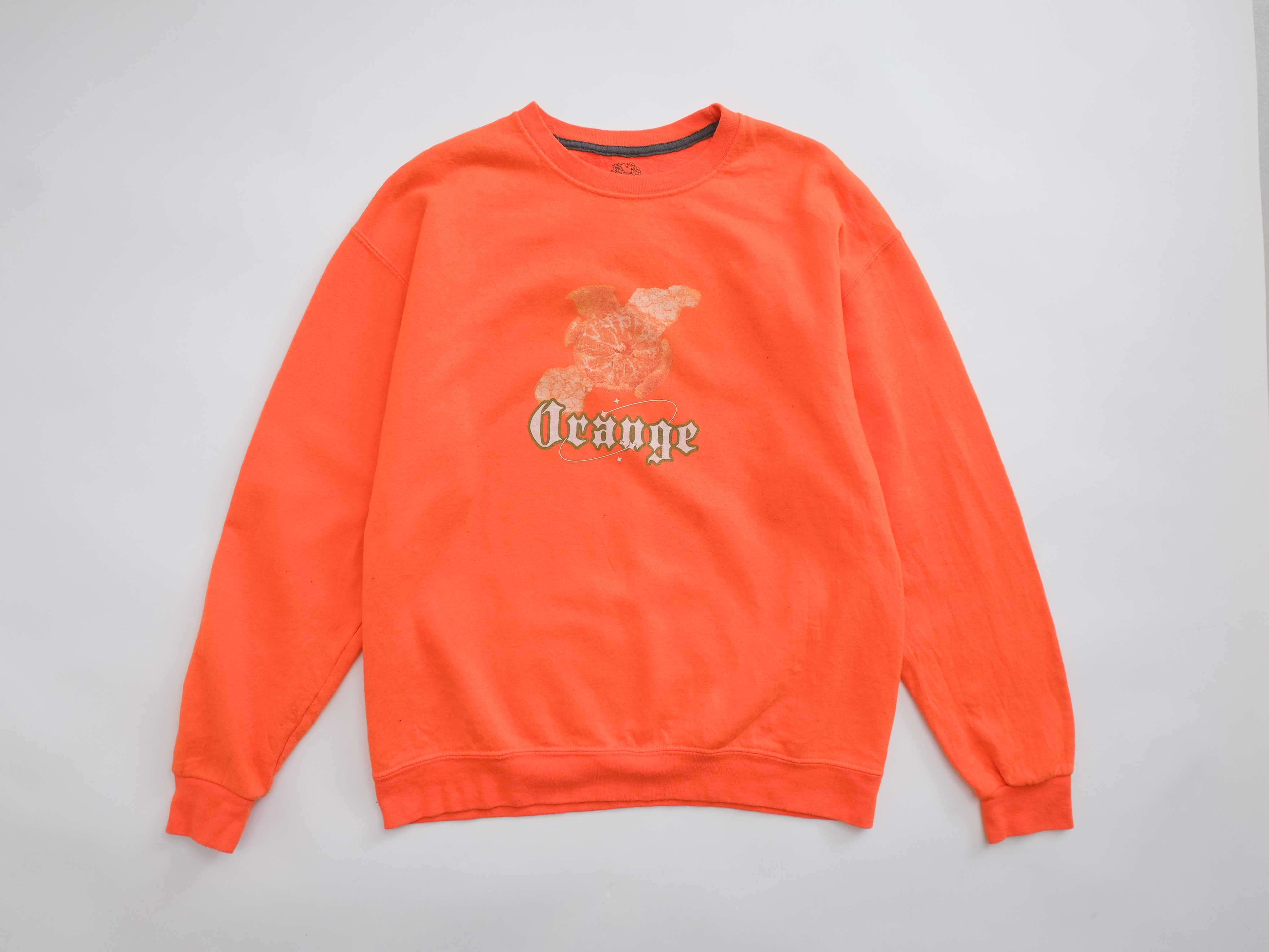 orange sweat orange size L