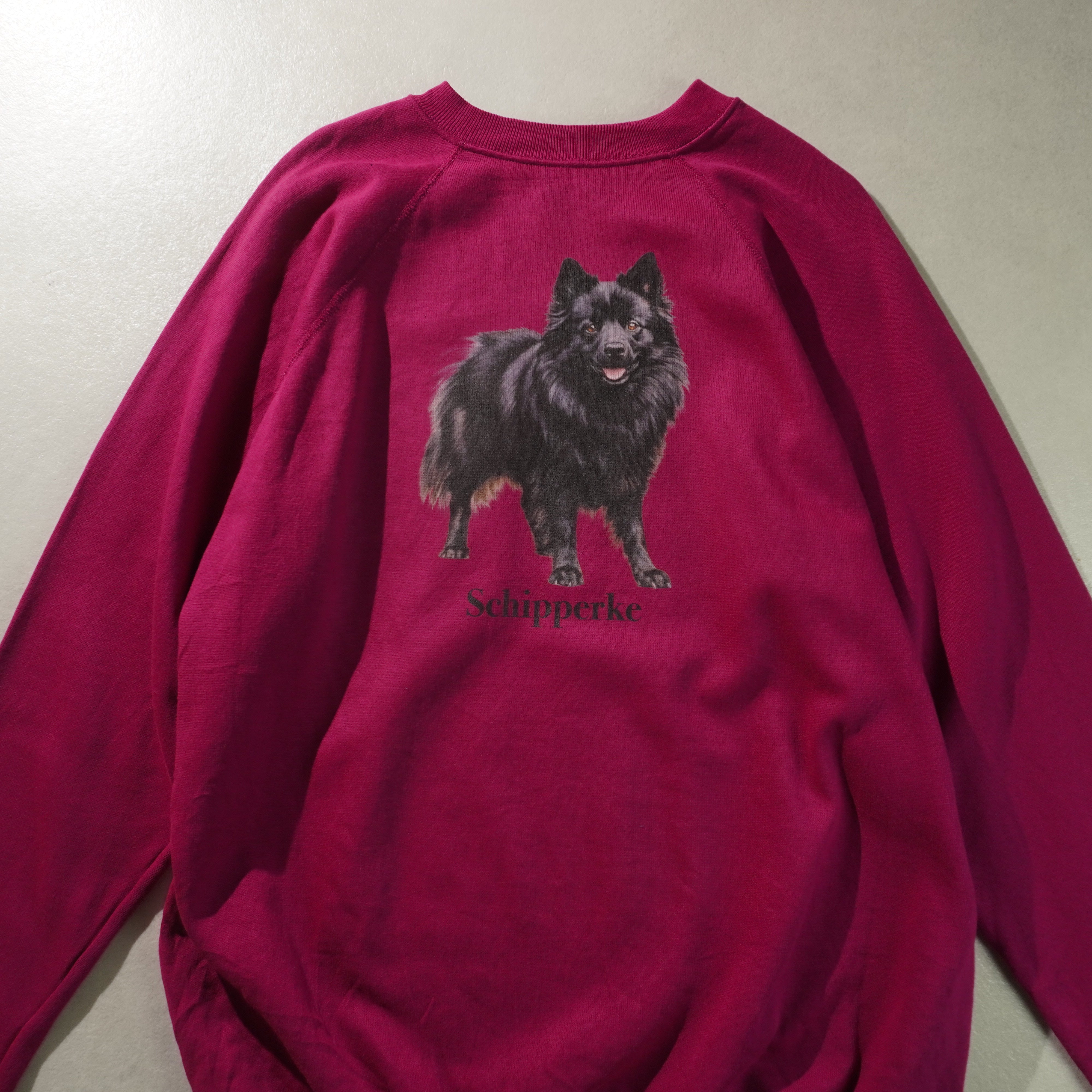 schipperke sweat magenta pink size XXL