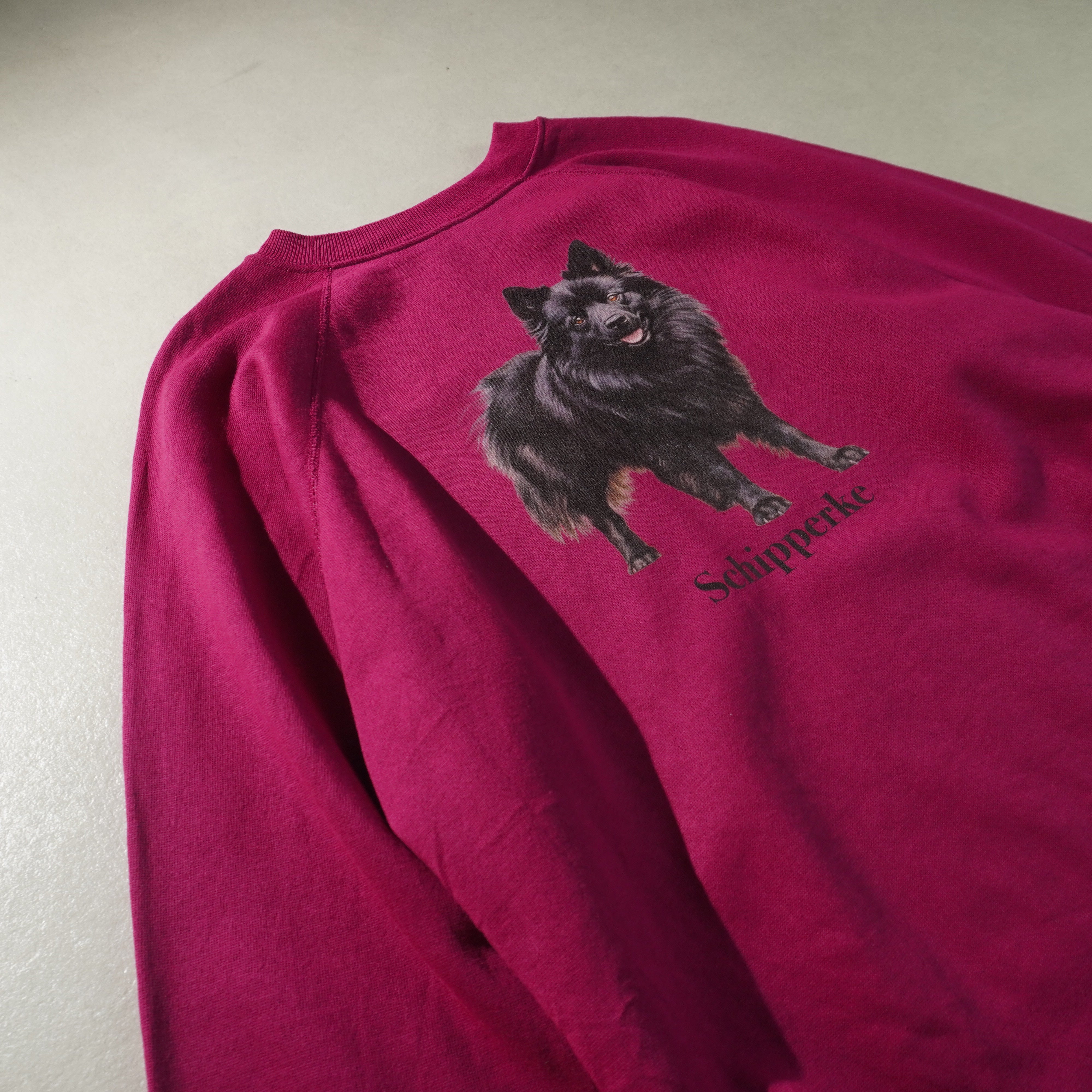 schipperke sweat magenta pink size XXL