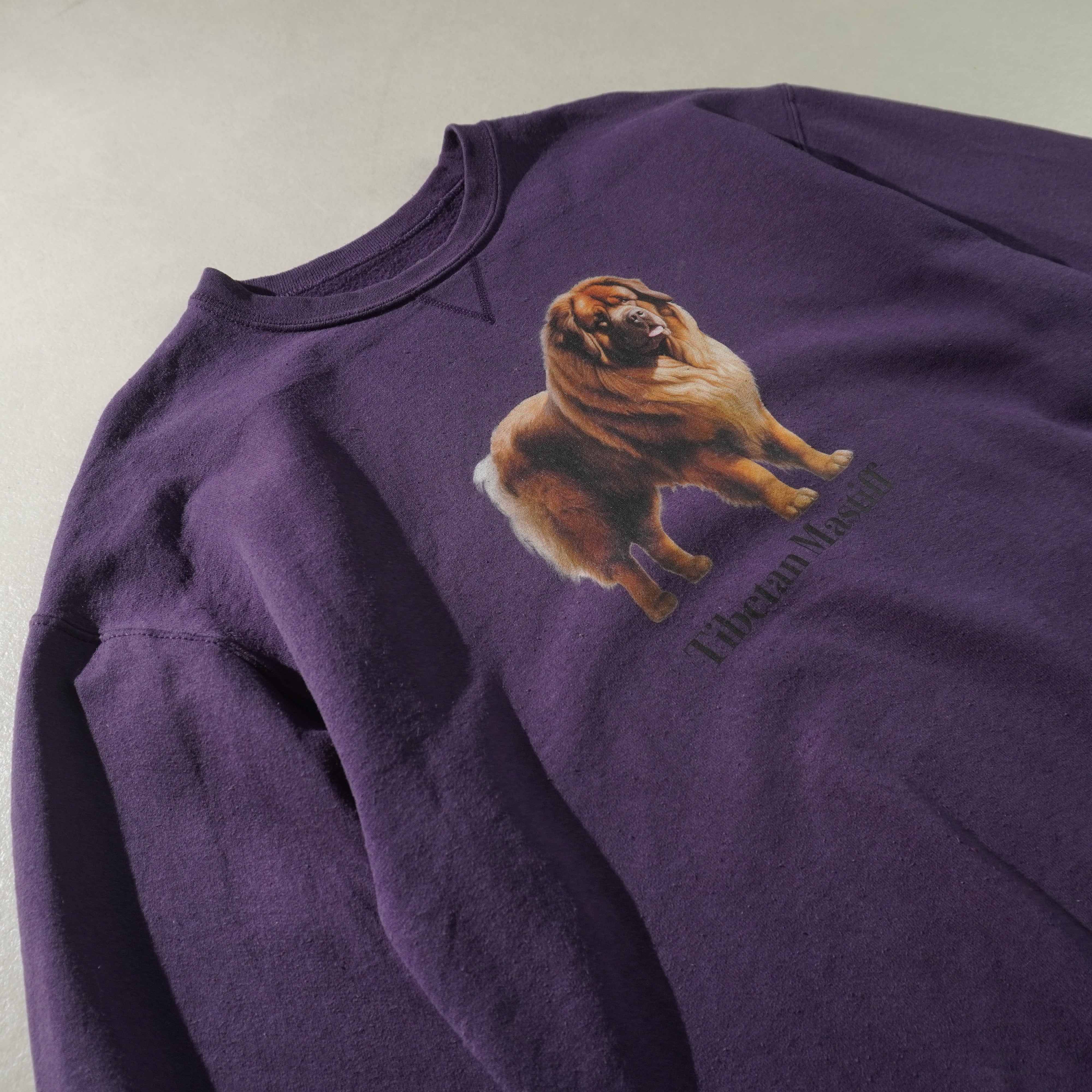 tibetan mastiff sweat purple size M