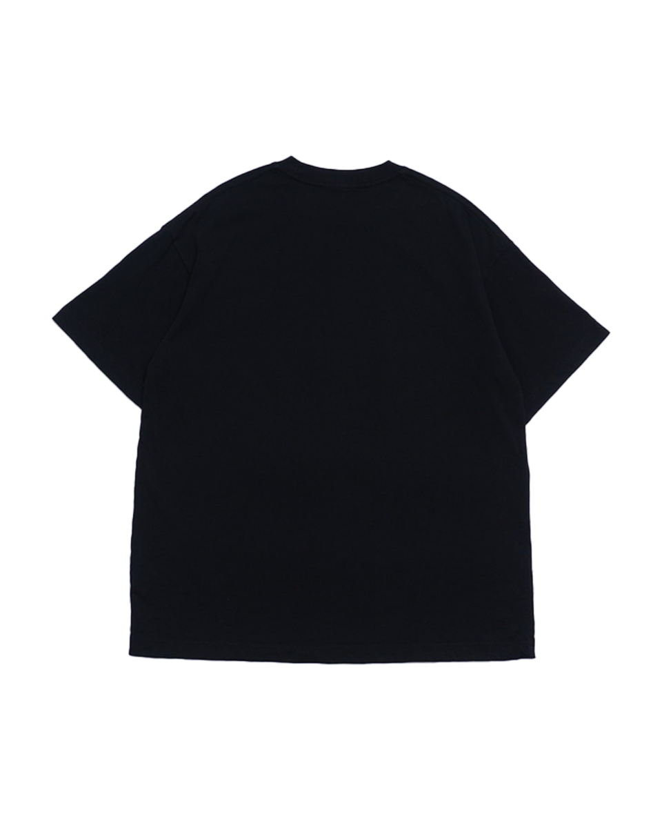 unused red kapsel Tee black 8.1oz