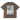 UNUSED abstract Tee brown 8.1oz