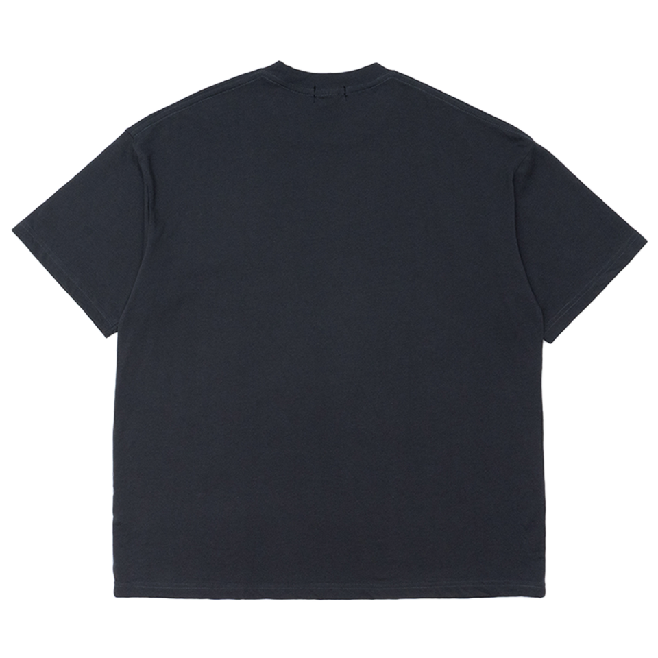 UNUSED abstract Tee dark gray 8.1oz