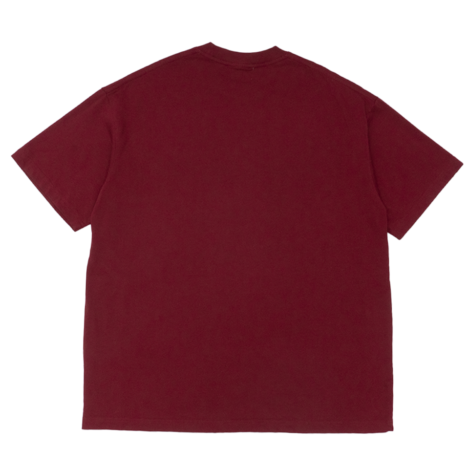 UNUSED sheep Tee wine red 8.1oz