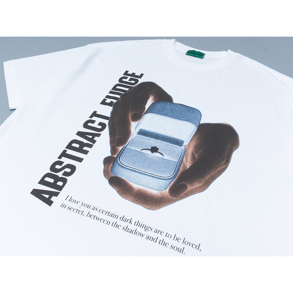 UNUSED propose Tee white 8.1oz