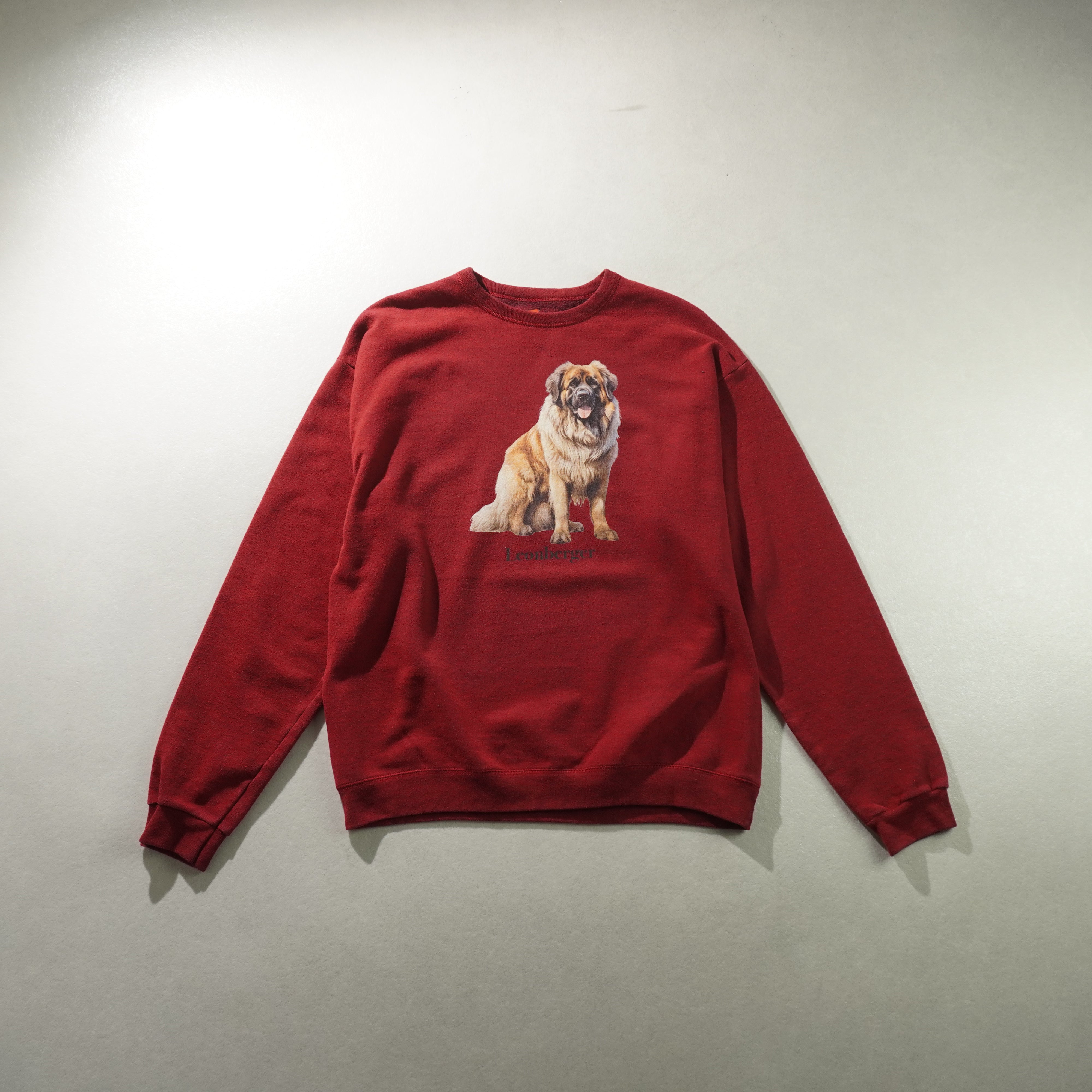 leonberger sweat deep red size M