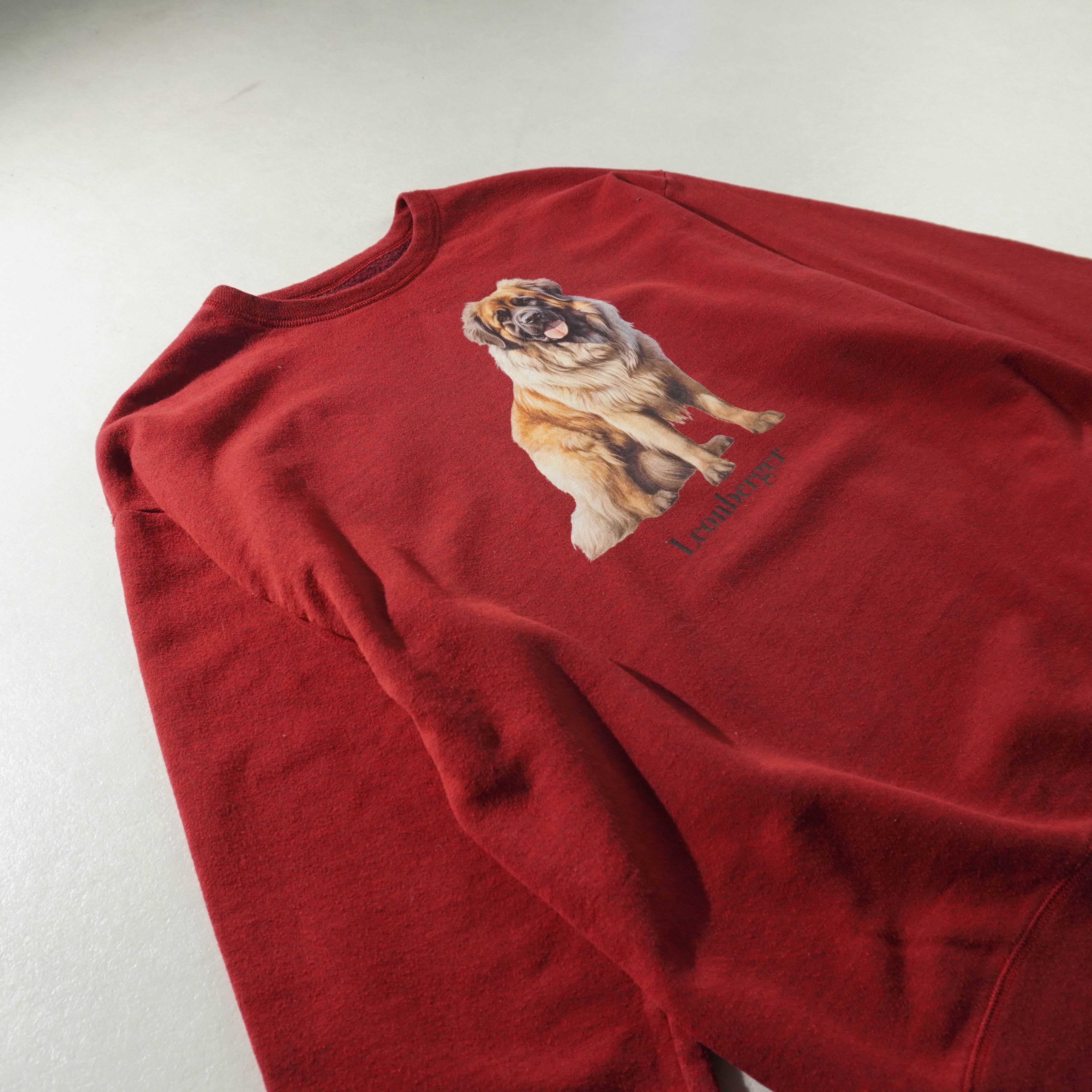 leonberger sweat deep red size M