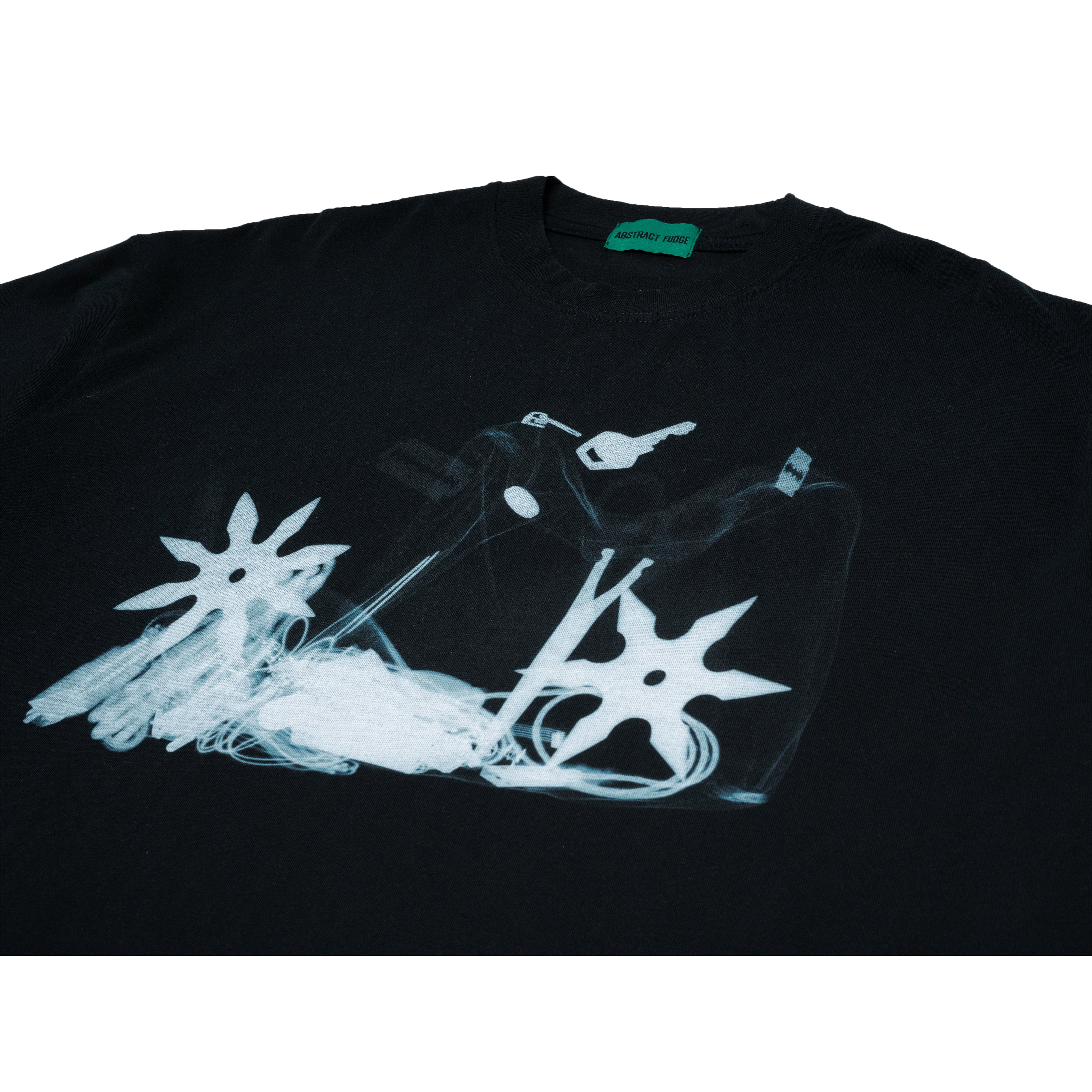 unused X-Ray AF Tee black 8.1oz